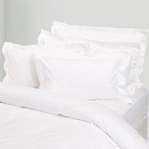 Peter Reed Vienna Duvet Cover, White, Single