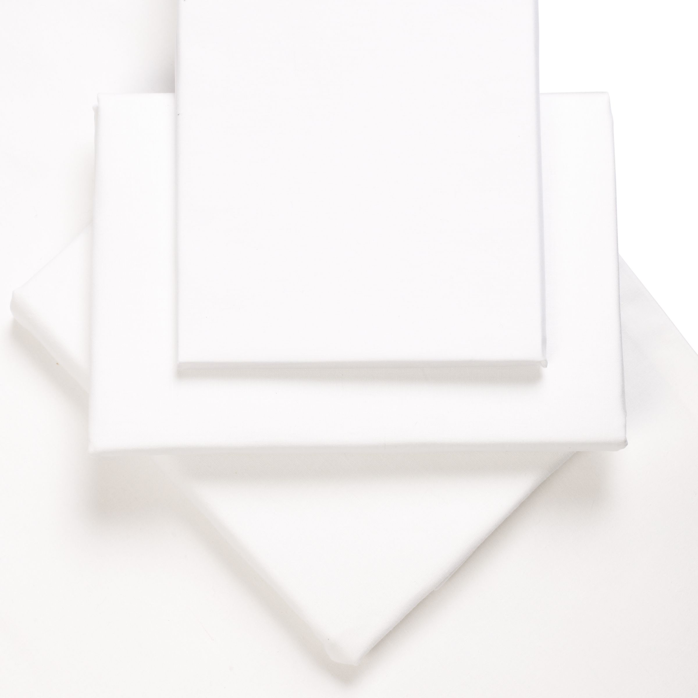 John Lewis Cotton Pillowcases, White, Pack of 2