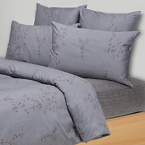 Acacia Duvet Cover, Peat / Oyster,