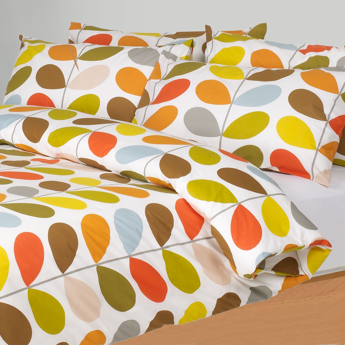 Orla Kiely Multi Stem Duvet Cover, Multi, Kingsize