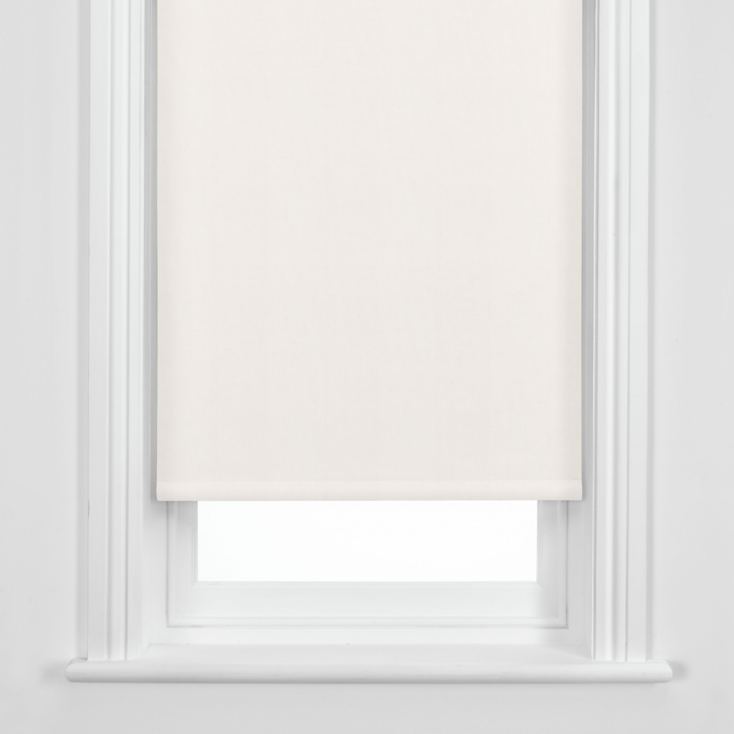 John Lewis Basic Roller Blind, Cream, W183cm