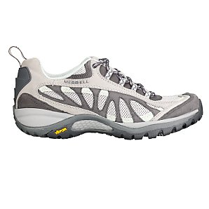 Merrell Siren Trail Shoe, Grey/Mint, Size 6