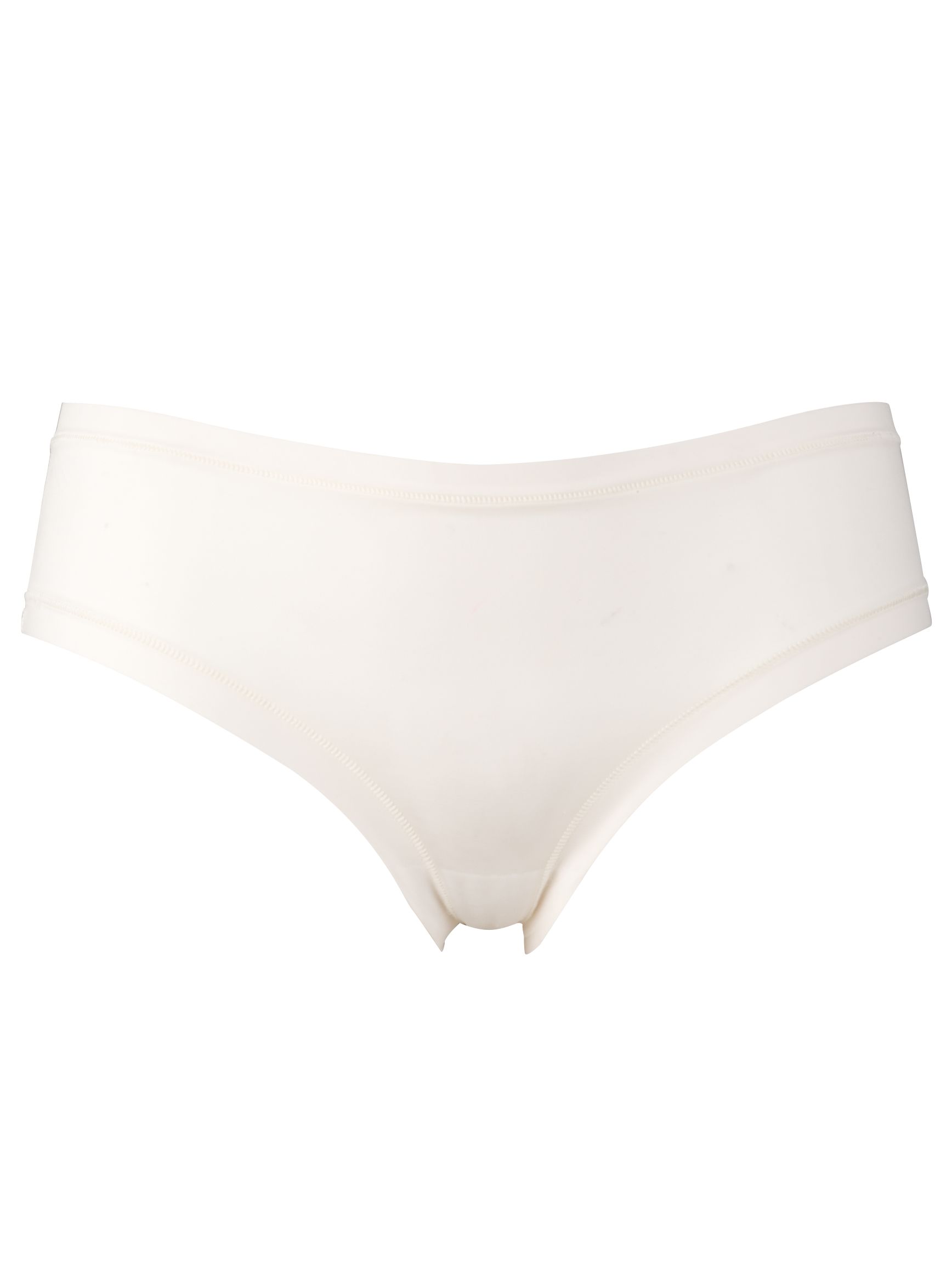 Lejaby Gloss Silk Tanga Briefs, White