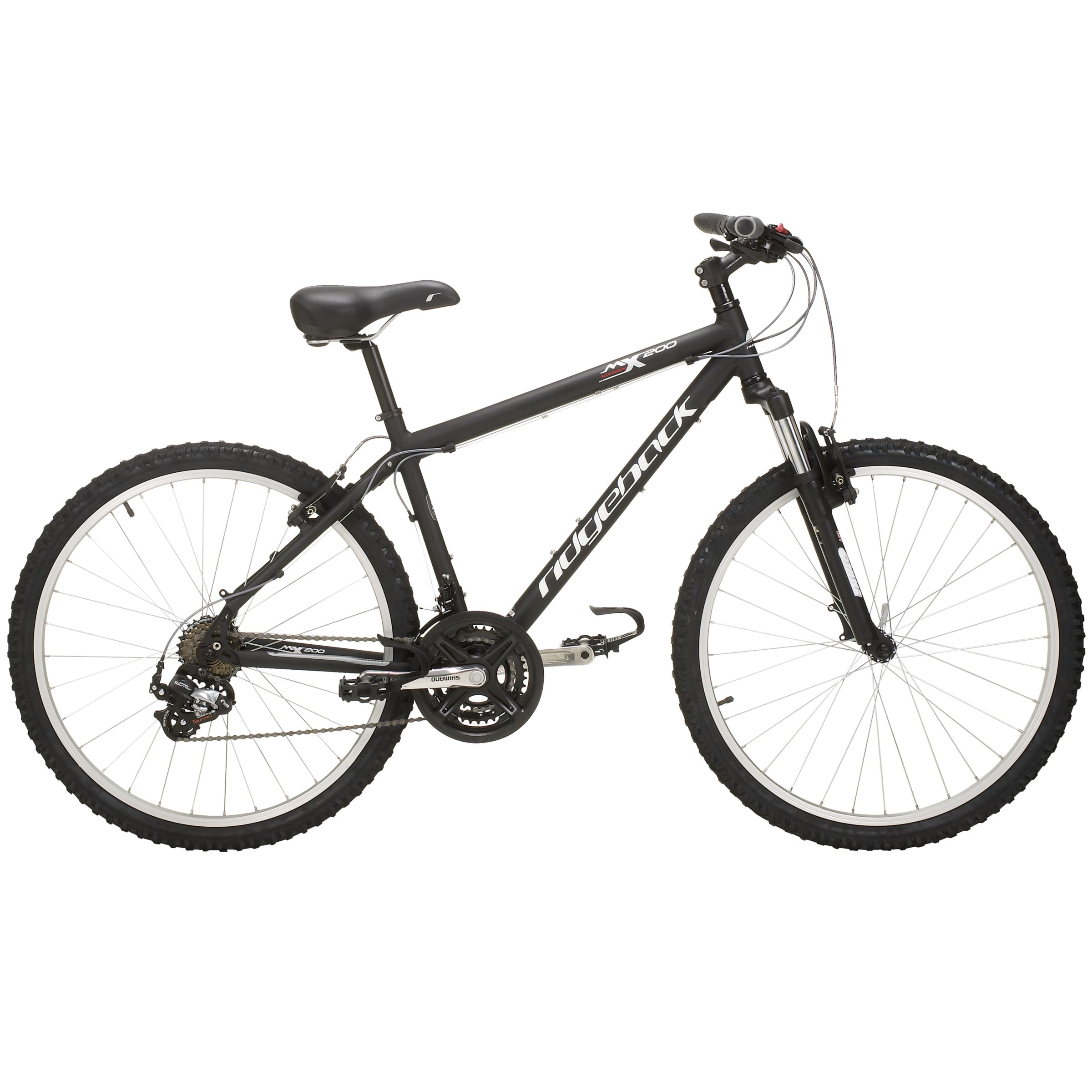 Ridgeback MX200 Mens Mountain Bike, Black,