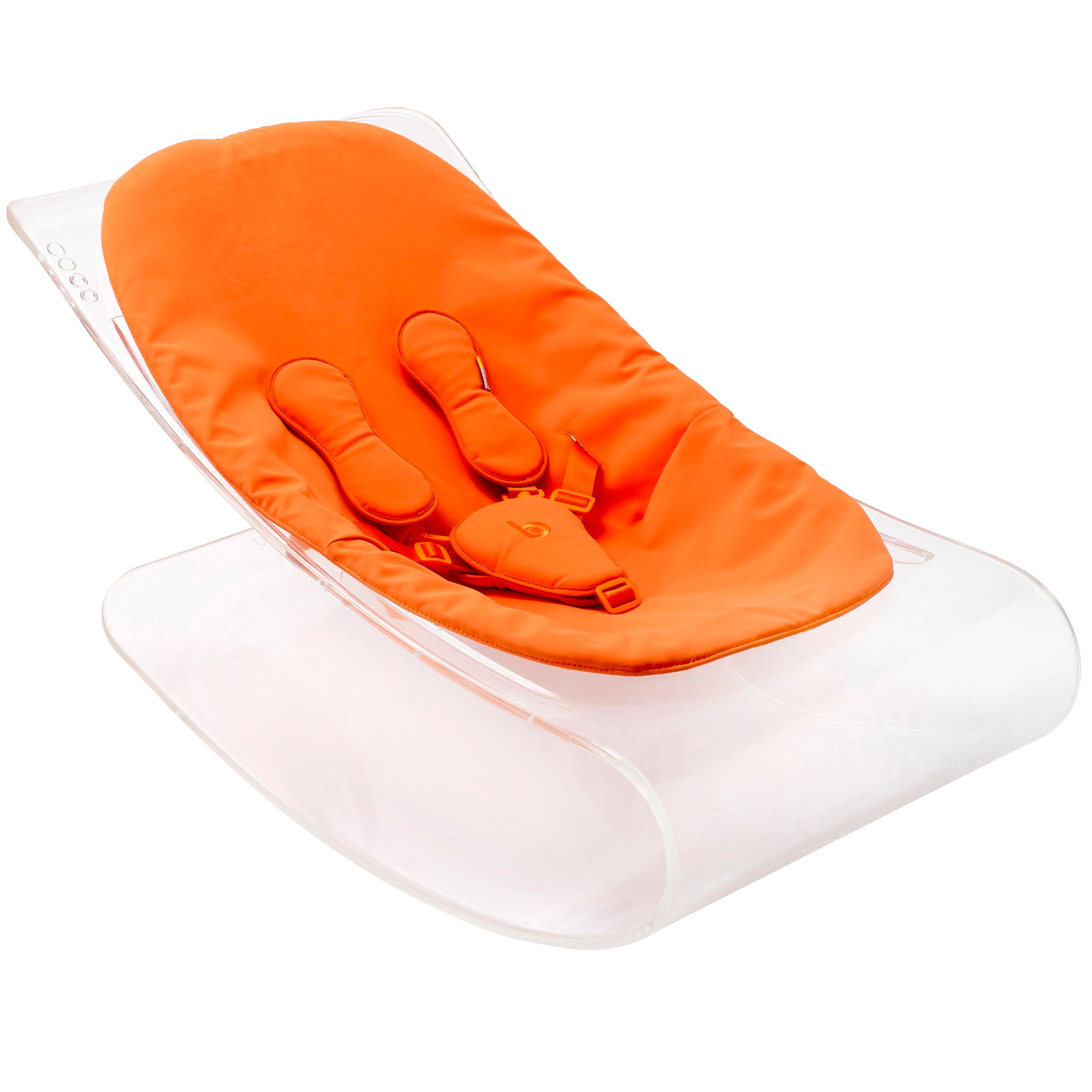 bloom Coco Plexistyle Baby Lounger, Transparent with Assorted Colours