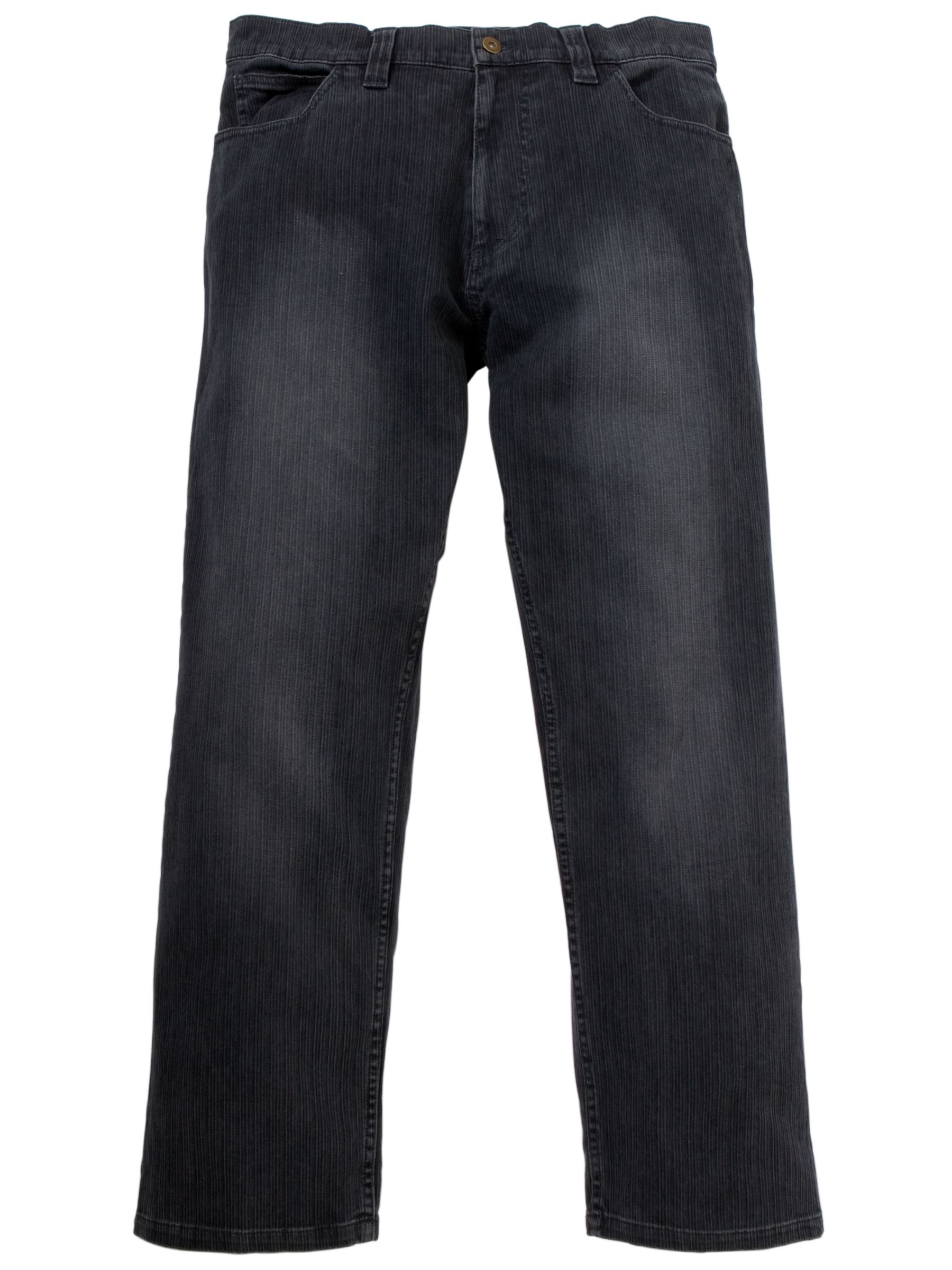 John Lewis Texture Stretch Trousers, Grey