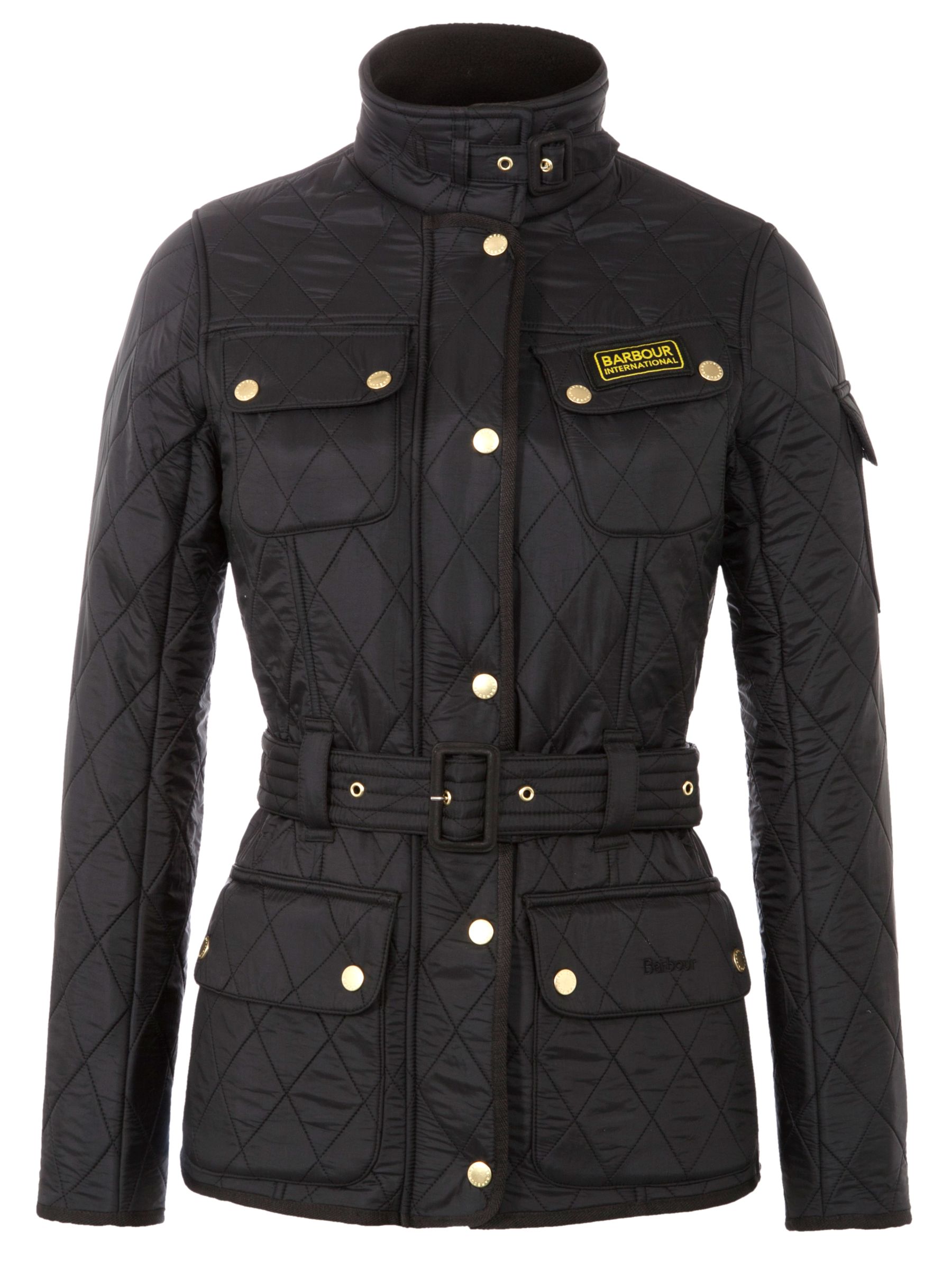 Barbour International Quilt Jacket, Black By Barbour