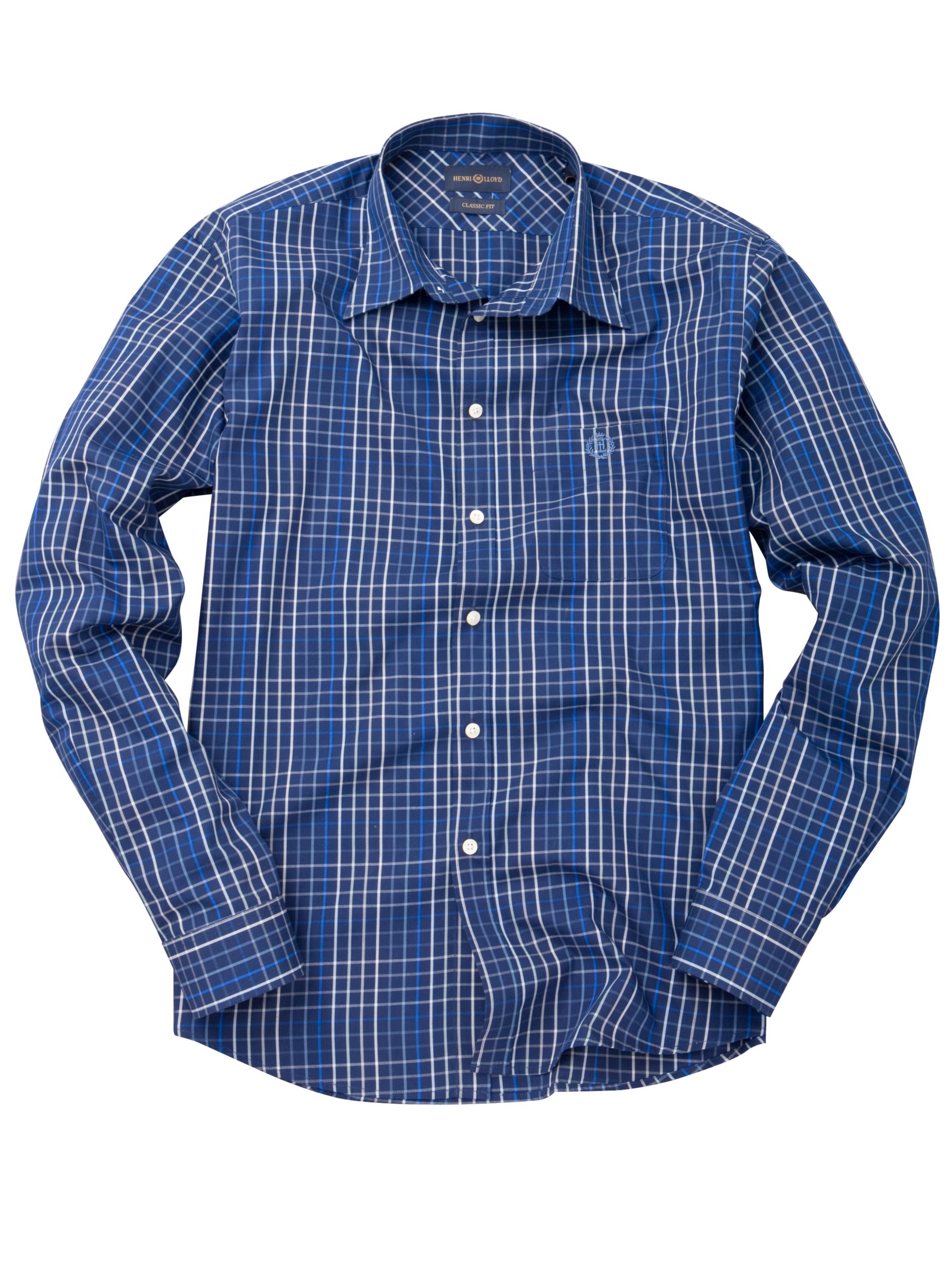 Henri Lloyd Radford Check Shirt  Navy  X-large