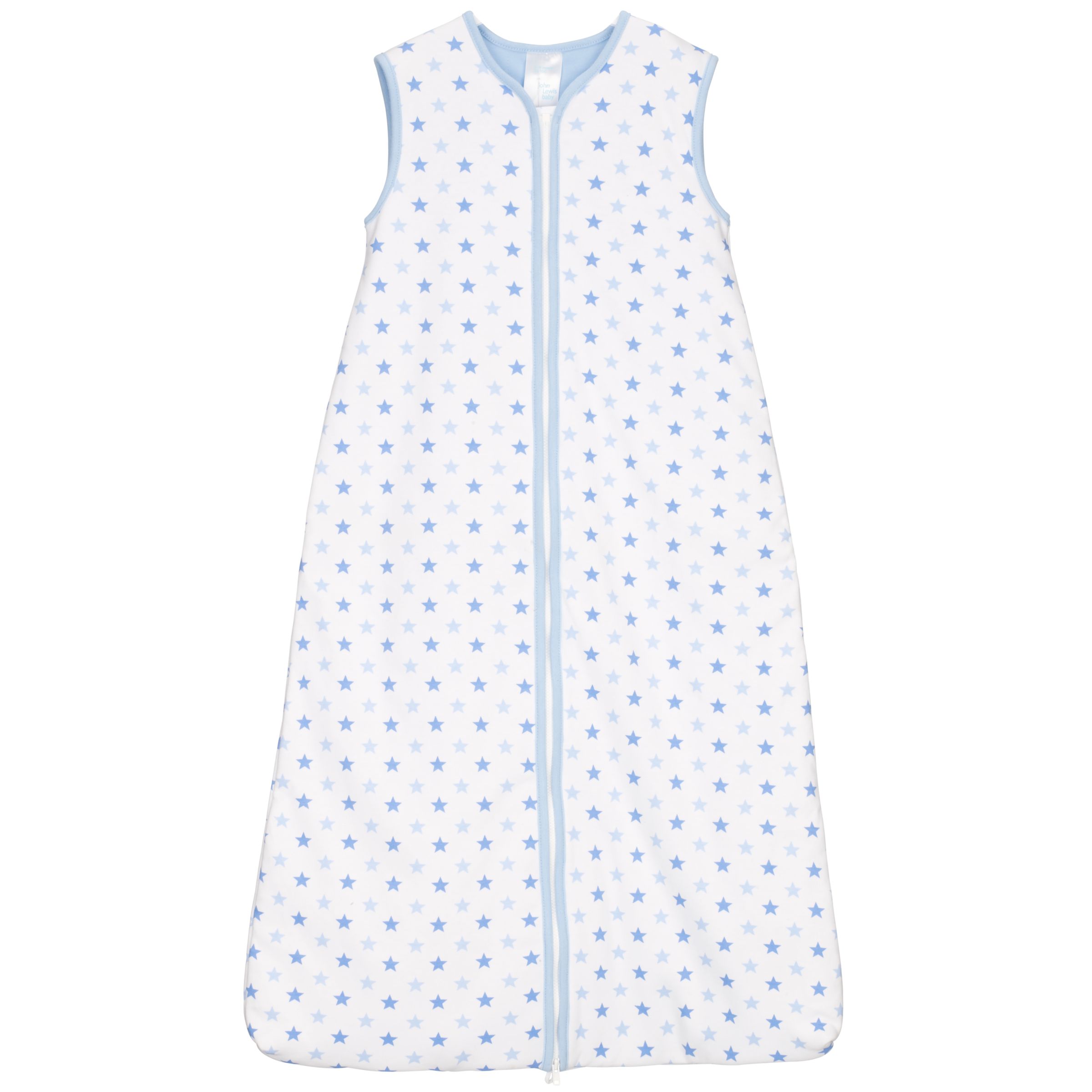 John Lewis Baby John Lewis Boy Star Sleeping Bag, Blue, 2.5 Tog,