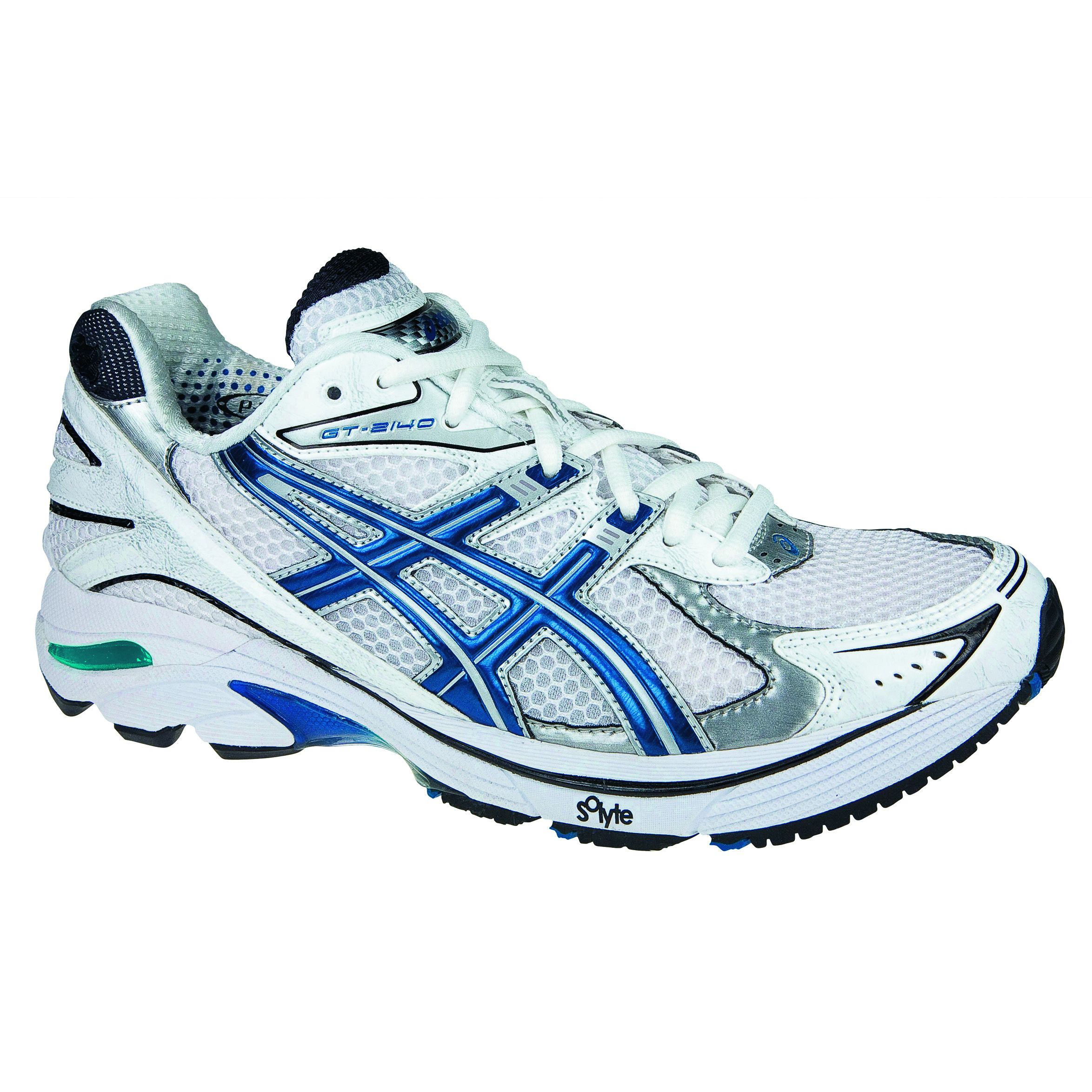 Asics GT2140 Men&39s Trainers WhiteBlackBlue Size 12