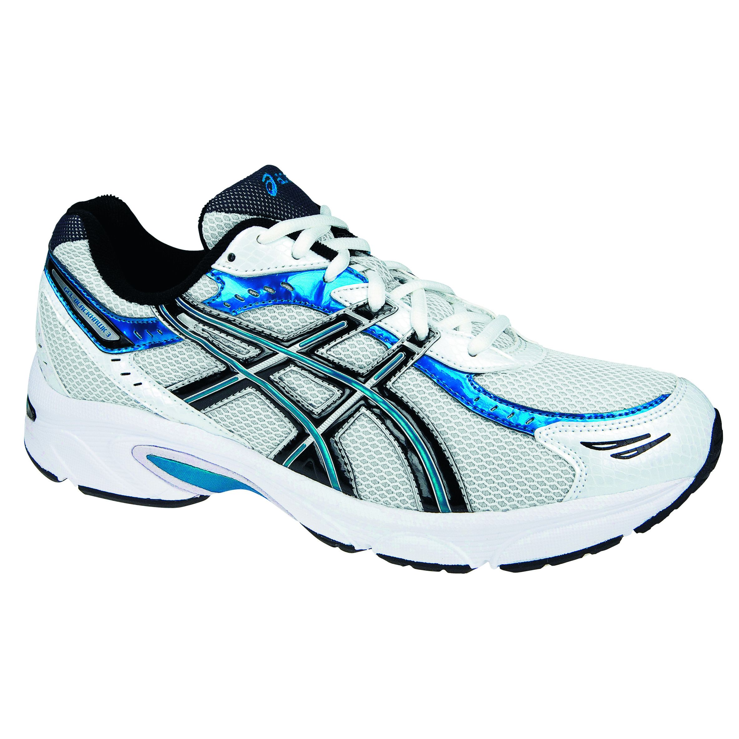 Asics Gel Blackhawk 3 Men&39s Trainers GreyBlue Size 11.5