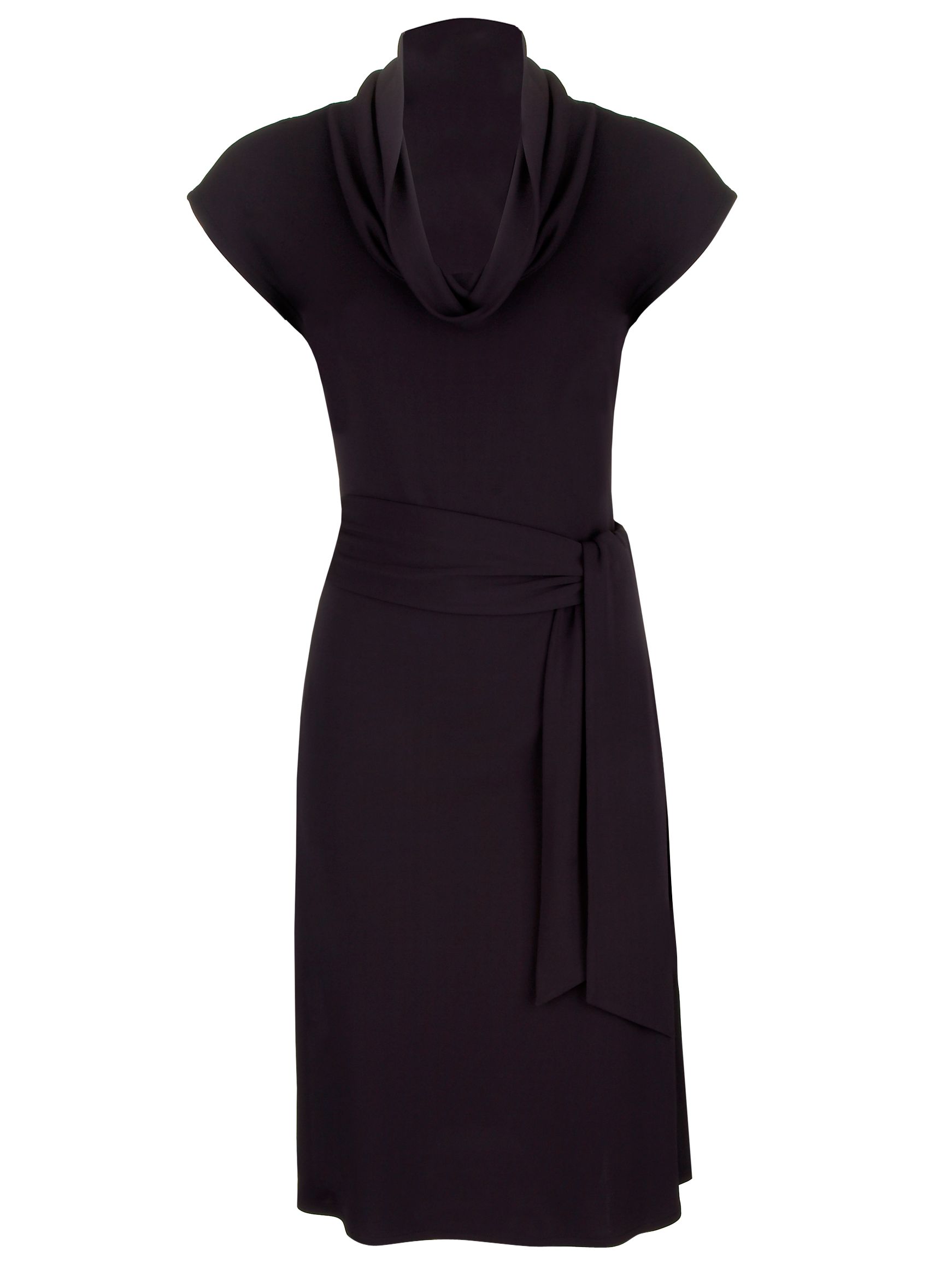 Fenn Wright Manson Matte Jersey Dress, Blackberry, Size 18