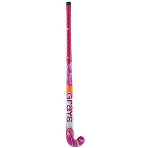 Hype Wood Hockey Stick, Pink,