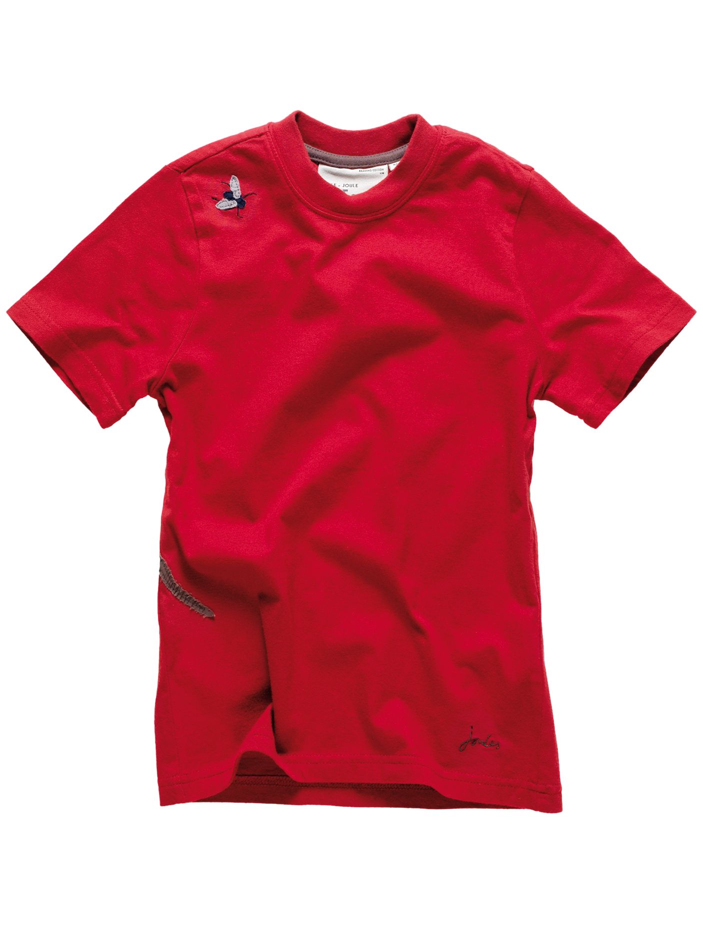 Joules Spider T-Shirt, Red, 8 Years