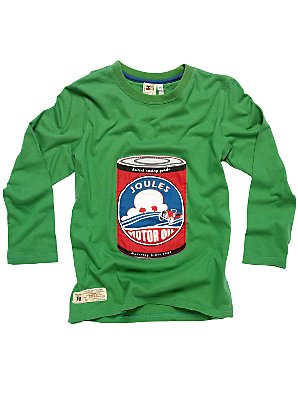 Can Graphic Long Sleeve T-Shirt, Green, 8
