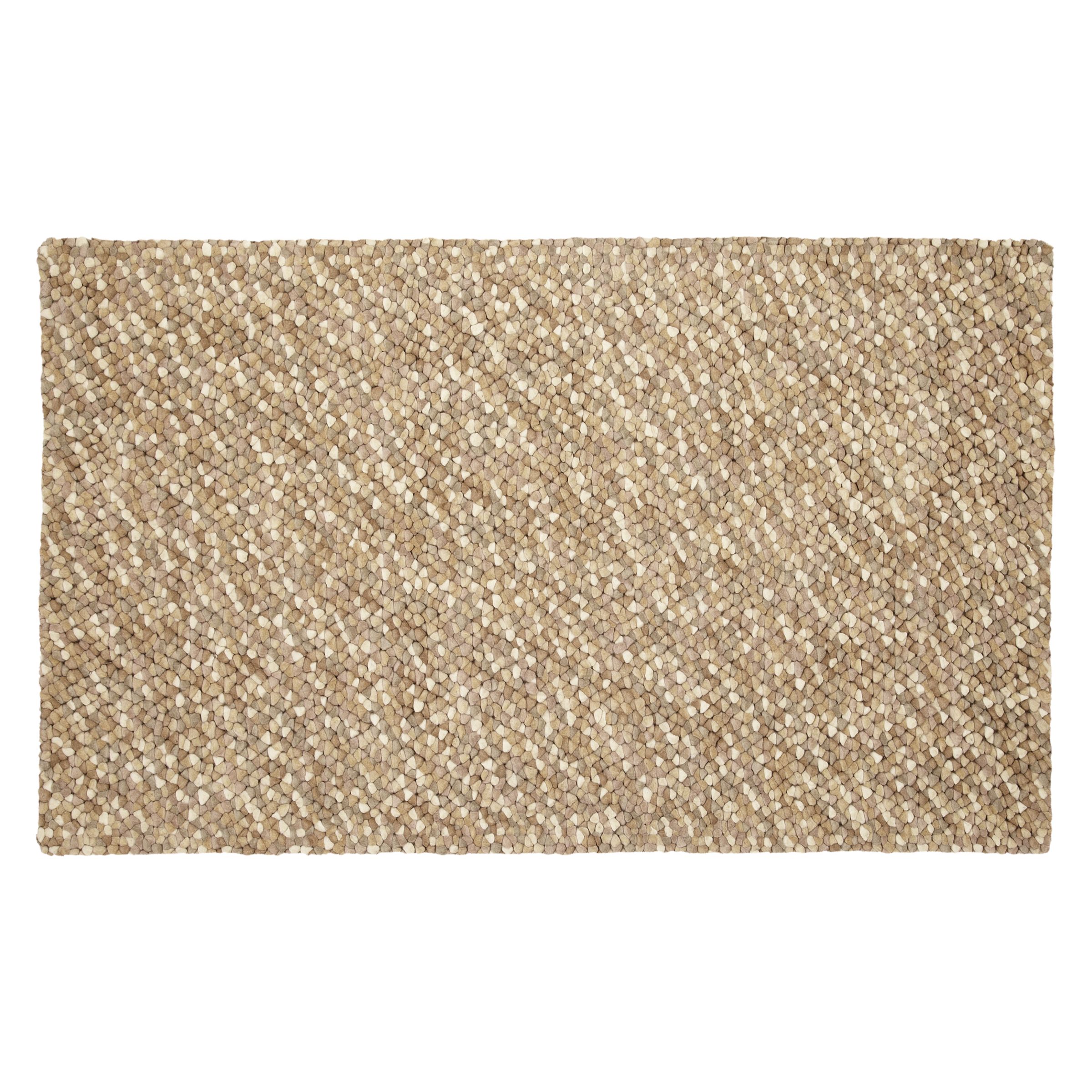 John Lewis Jelly Beans Rug, Beige at John Lewis