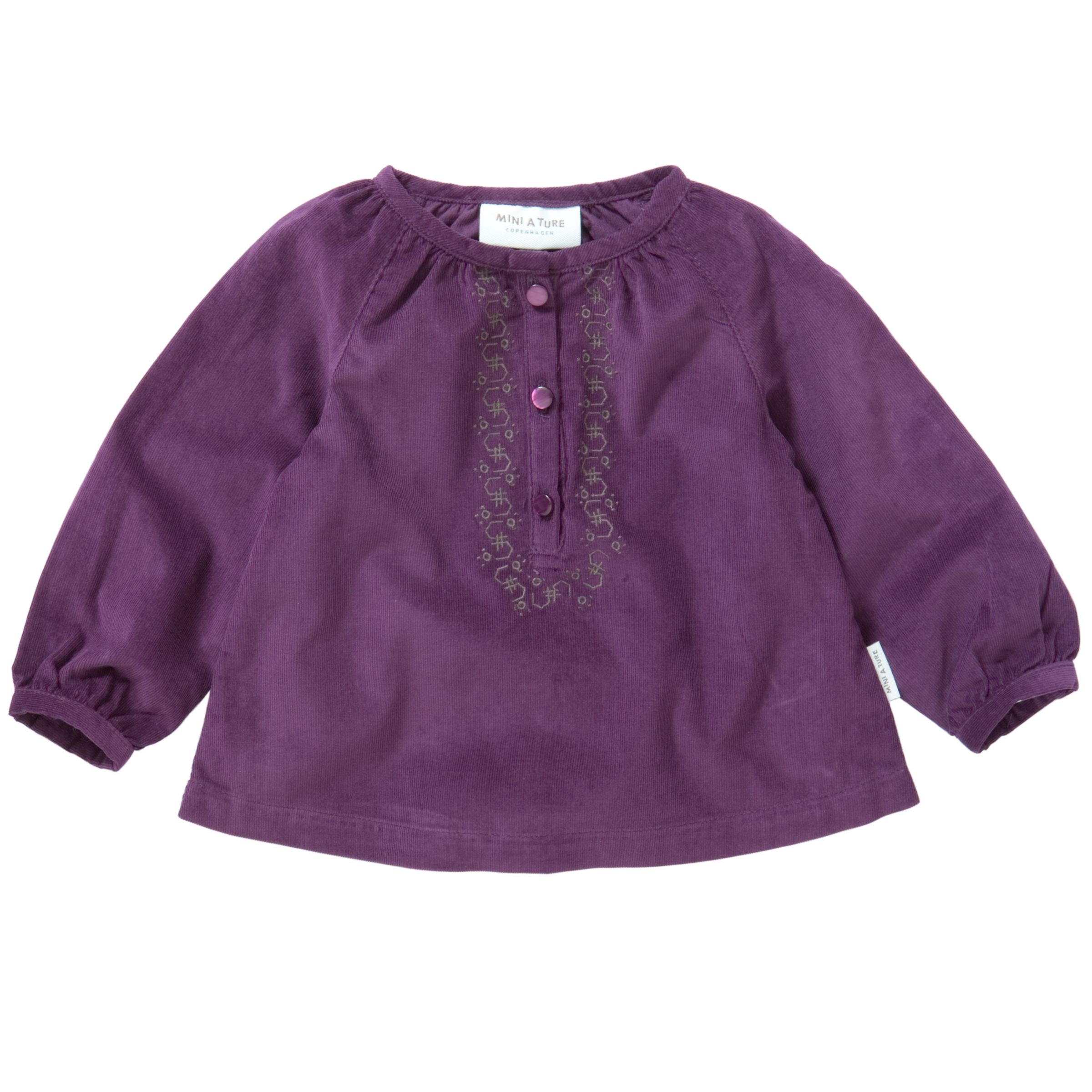 Mini A Ture Tinke Purple Blouse, Blackberry, 2