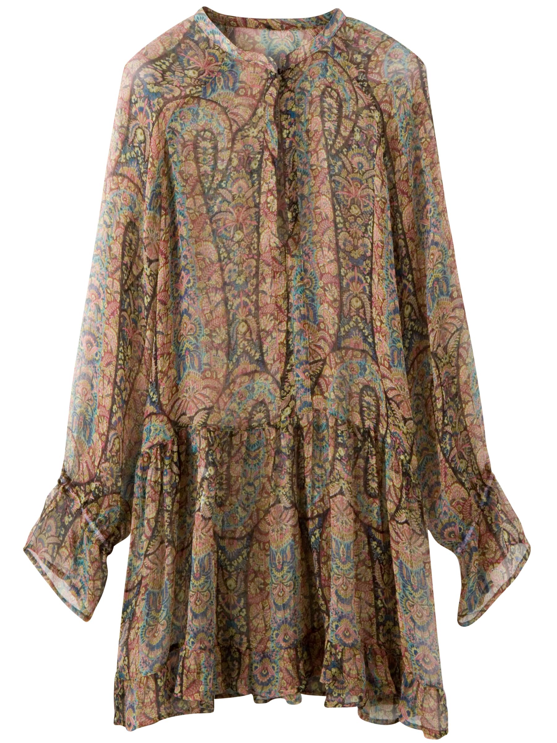 Buy 0039 Italy Drop Waist Paisley Print Tunic, Multicoloured online at JohnLewis.com - John Lewis from johnlewis.com
