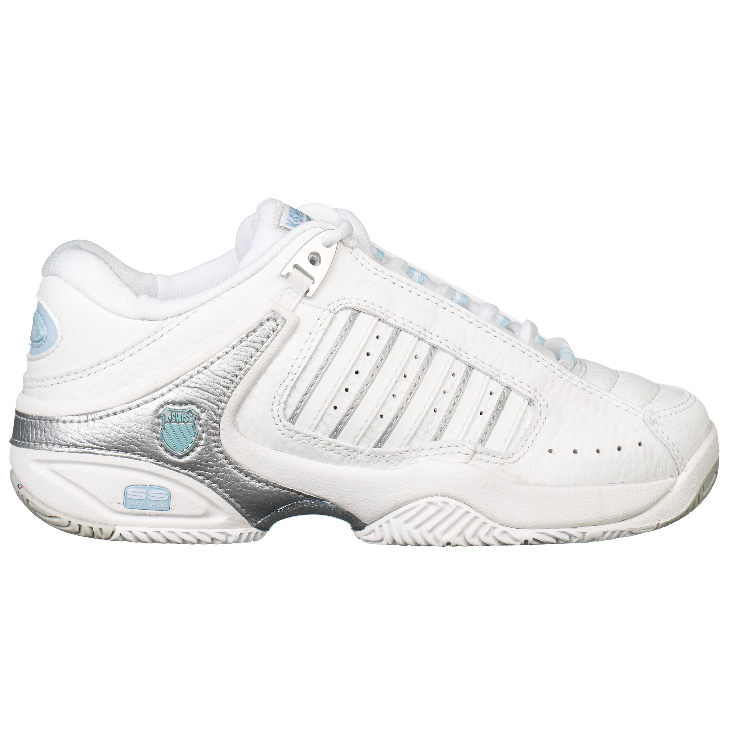 Swiss Shoes on Buy K Swiss Defier Rs Women S Tennis Shoes  White Blue Online At