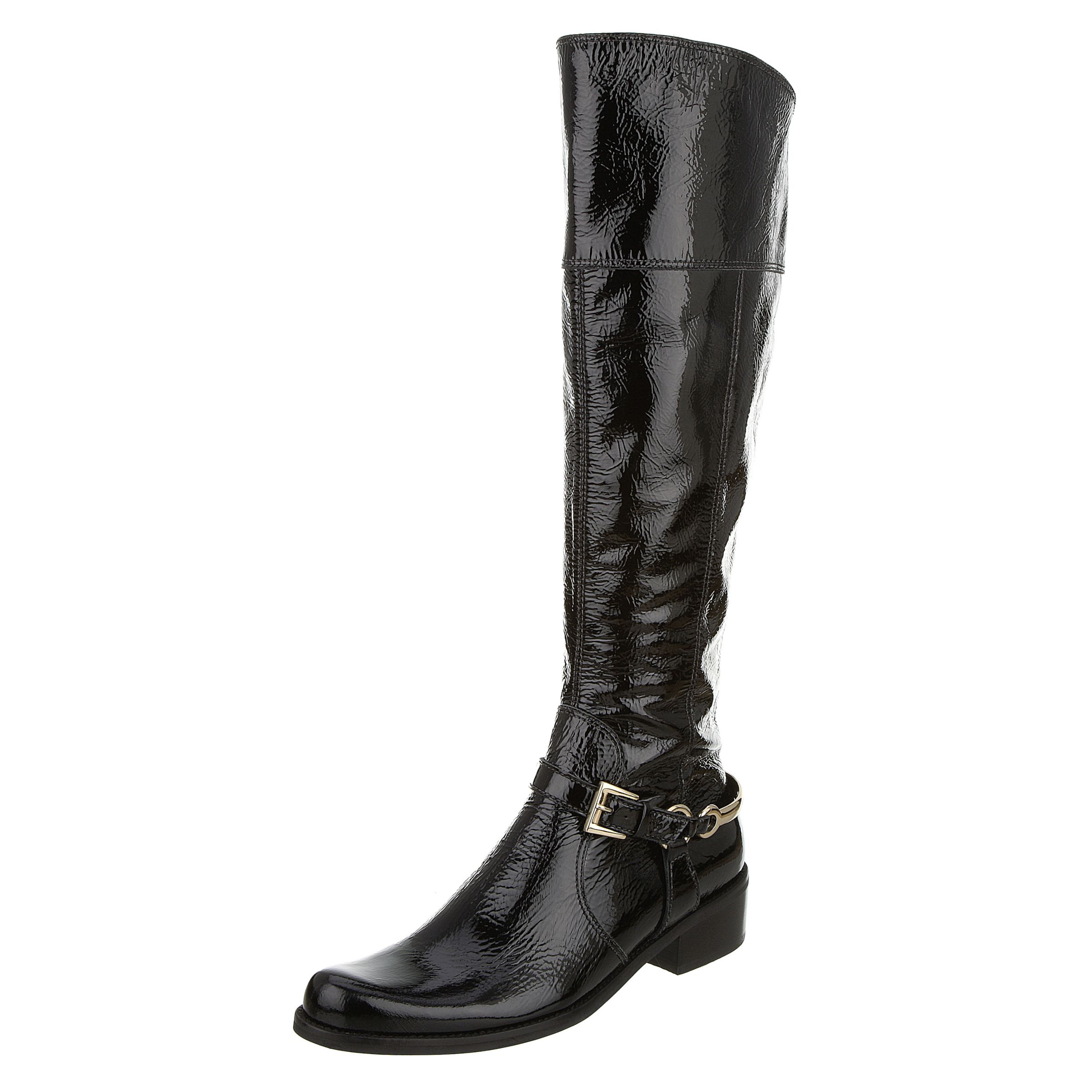 Dune Roxana Riding Boots, Black, Size 3/36