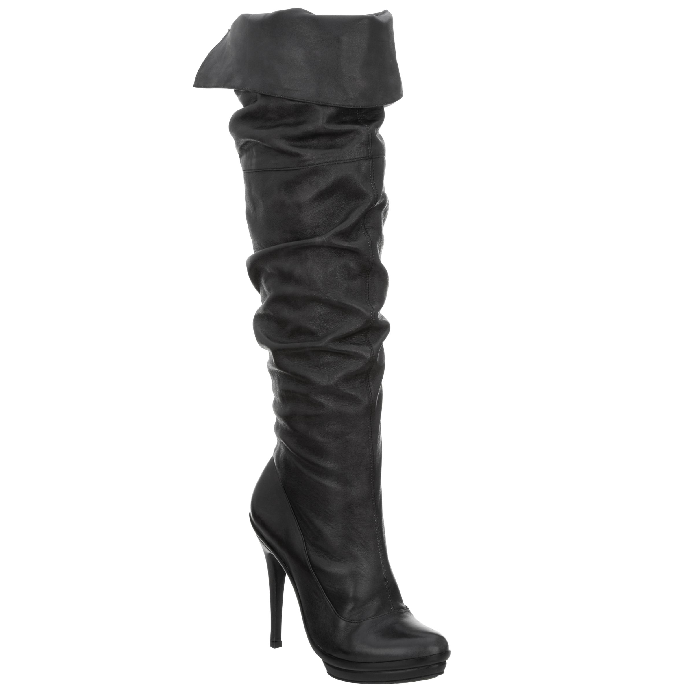 Dune Savvy Boots, Black, Size 8/41