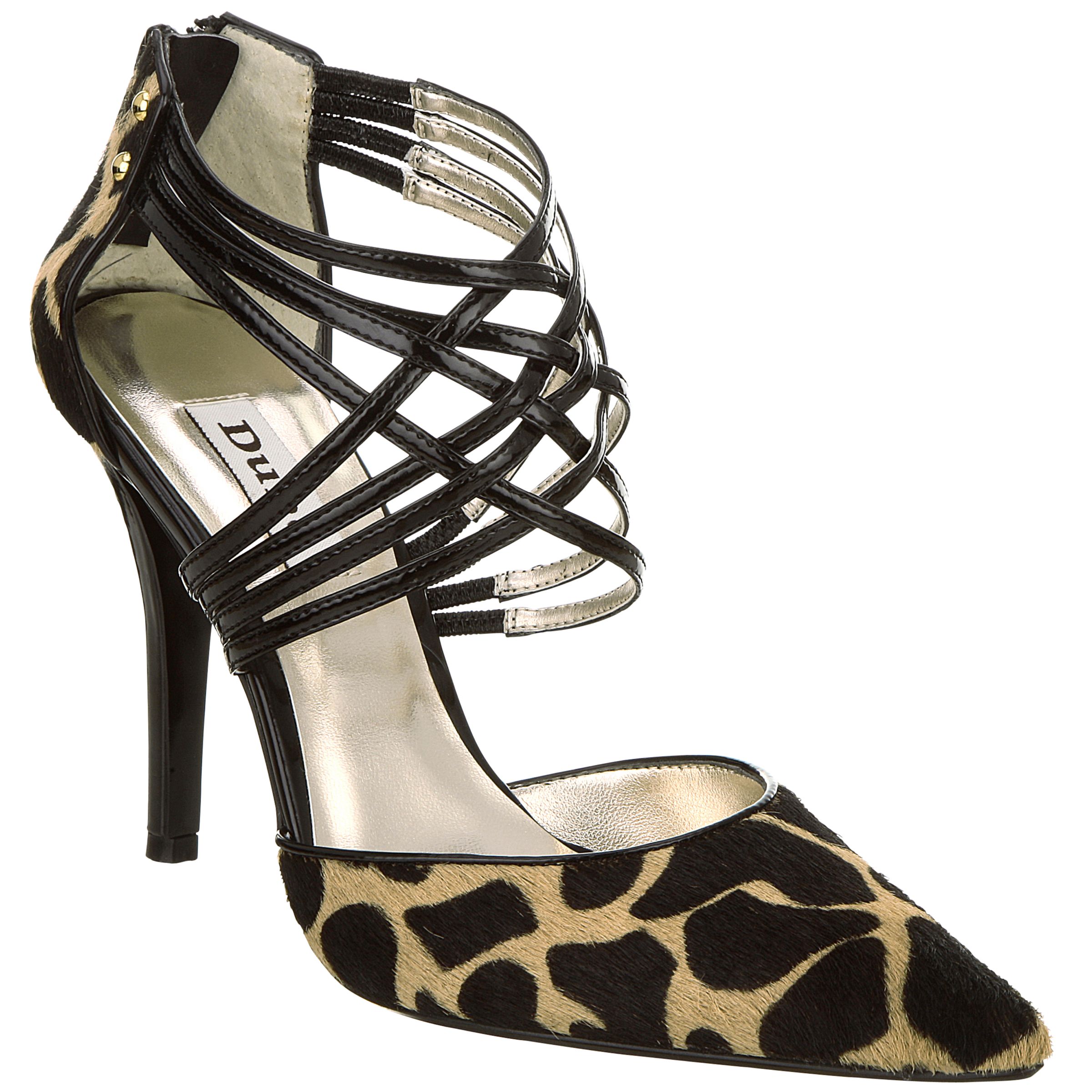 Buy Dune Jinx Heels, Leopard online at JohnLewis.com - John Lewis from johnlewis.com