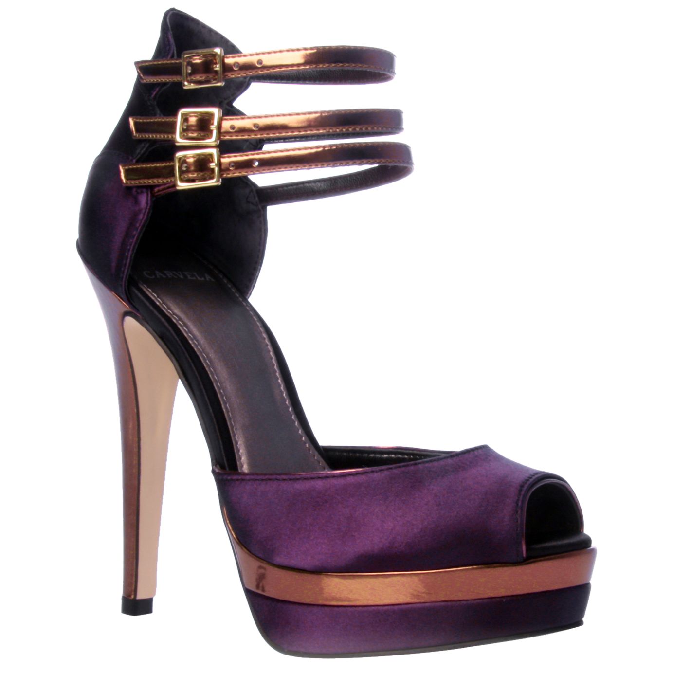 Buy Carvela Giant High Heel Platform Shoes, Purple online at JohnLewis.com - John Lewis