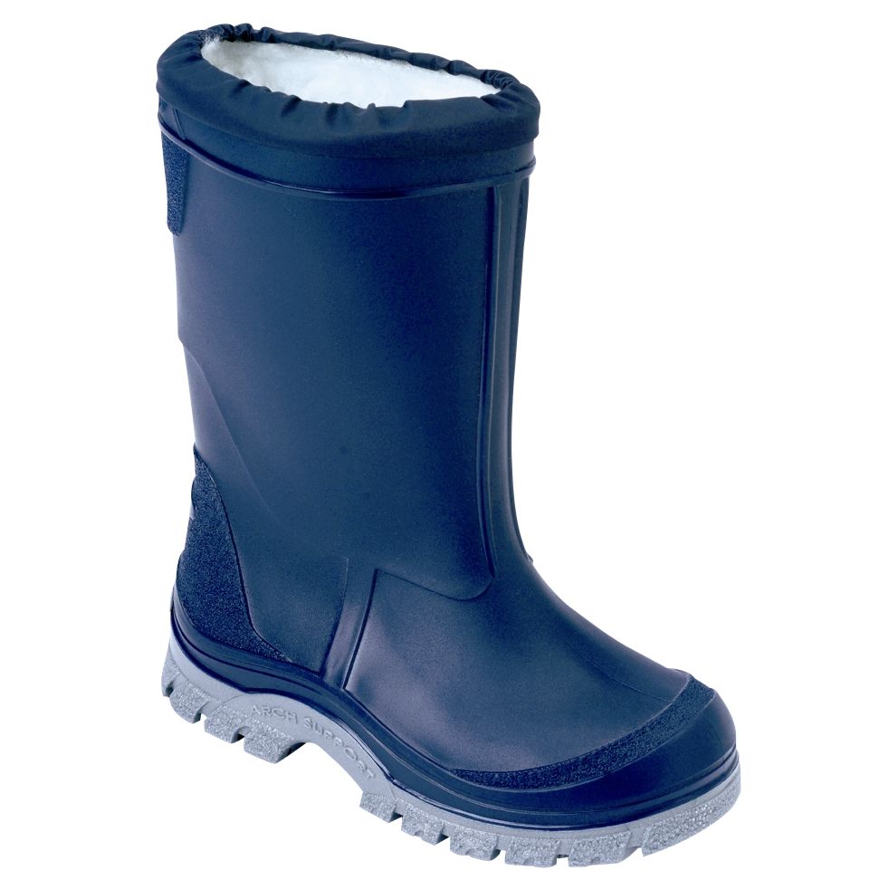 Mud Buster Wellingtons, Navy, 13 Junior