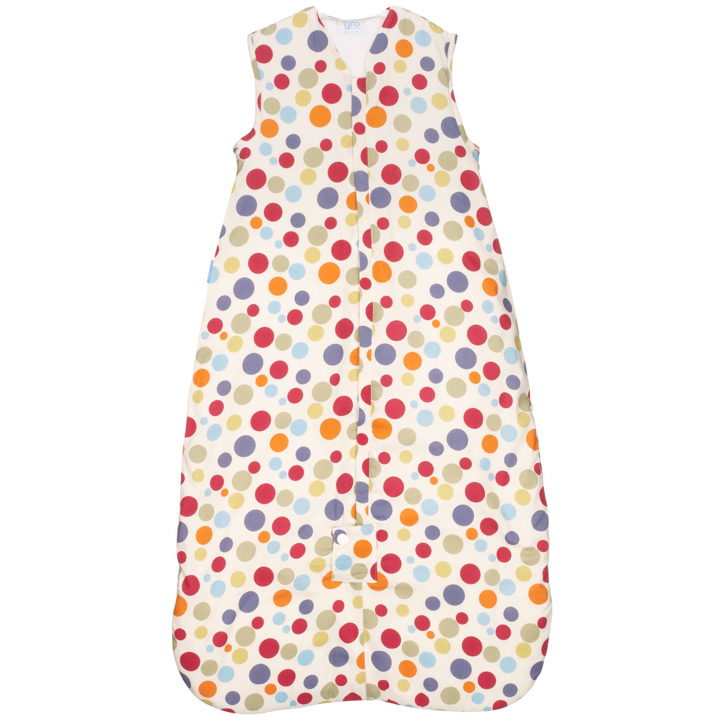 Grobag Bubbles Sleeping Bag, Multicoloured, 2.5