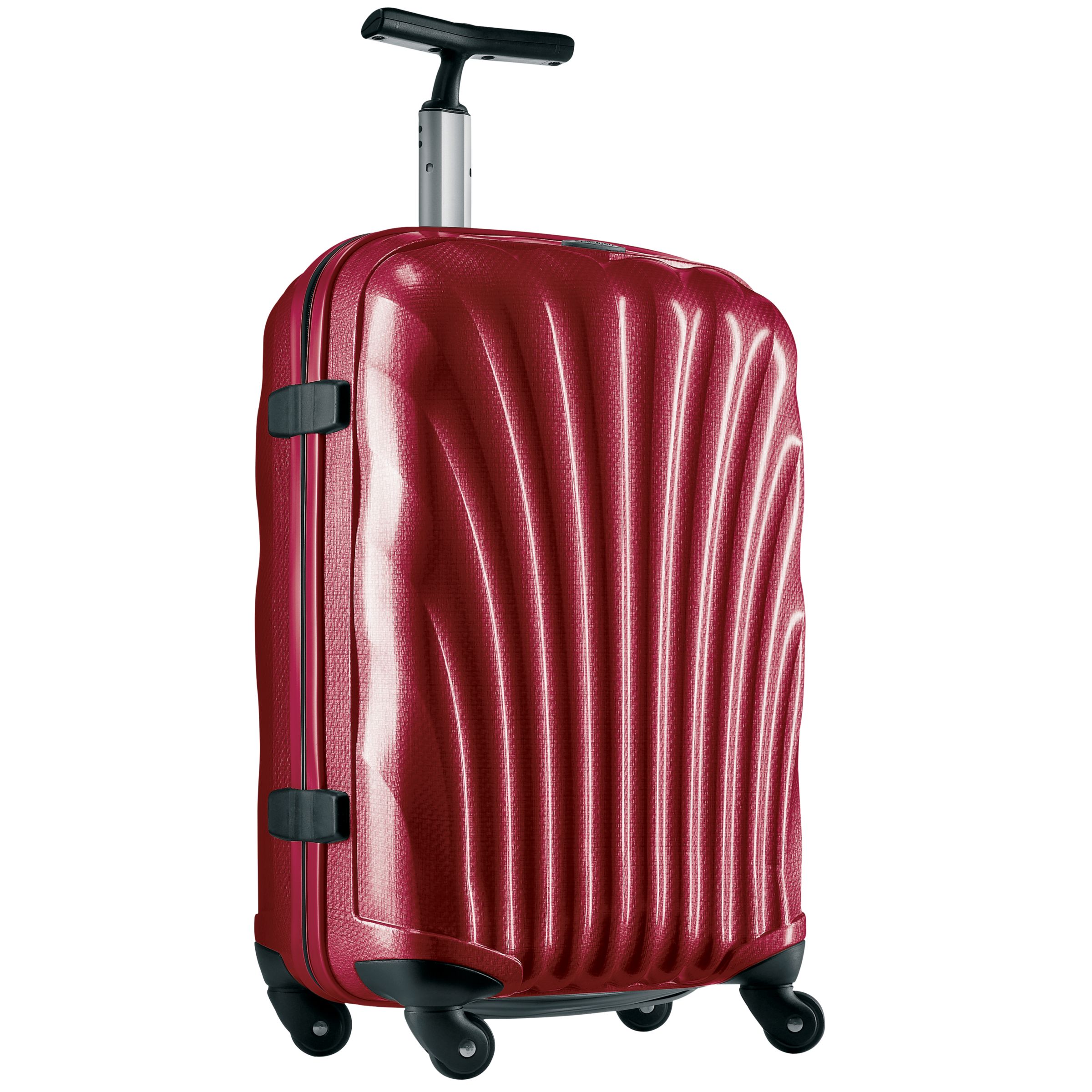 Samsonite Cosmolite Spinner Trolley Cases, Red at John Lewis