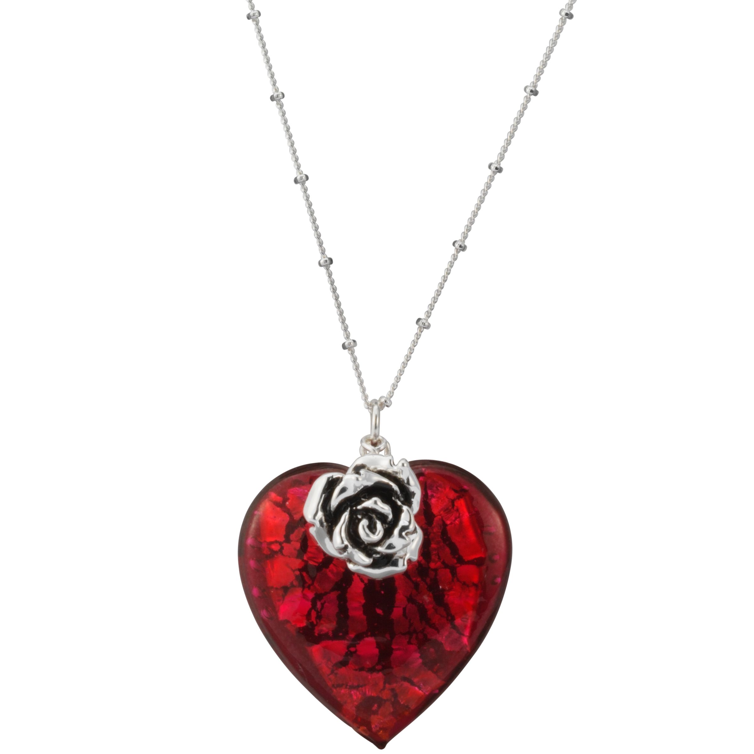 Martick Jewellery Bohemian Glass Heart Necklace