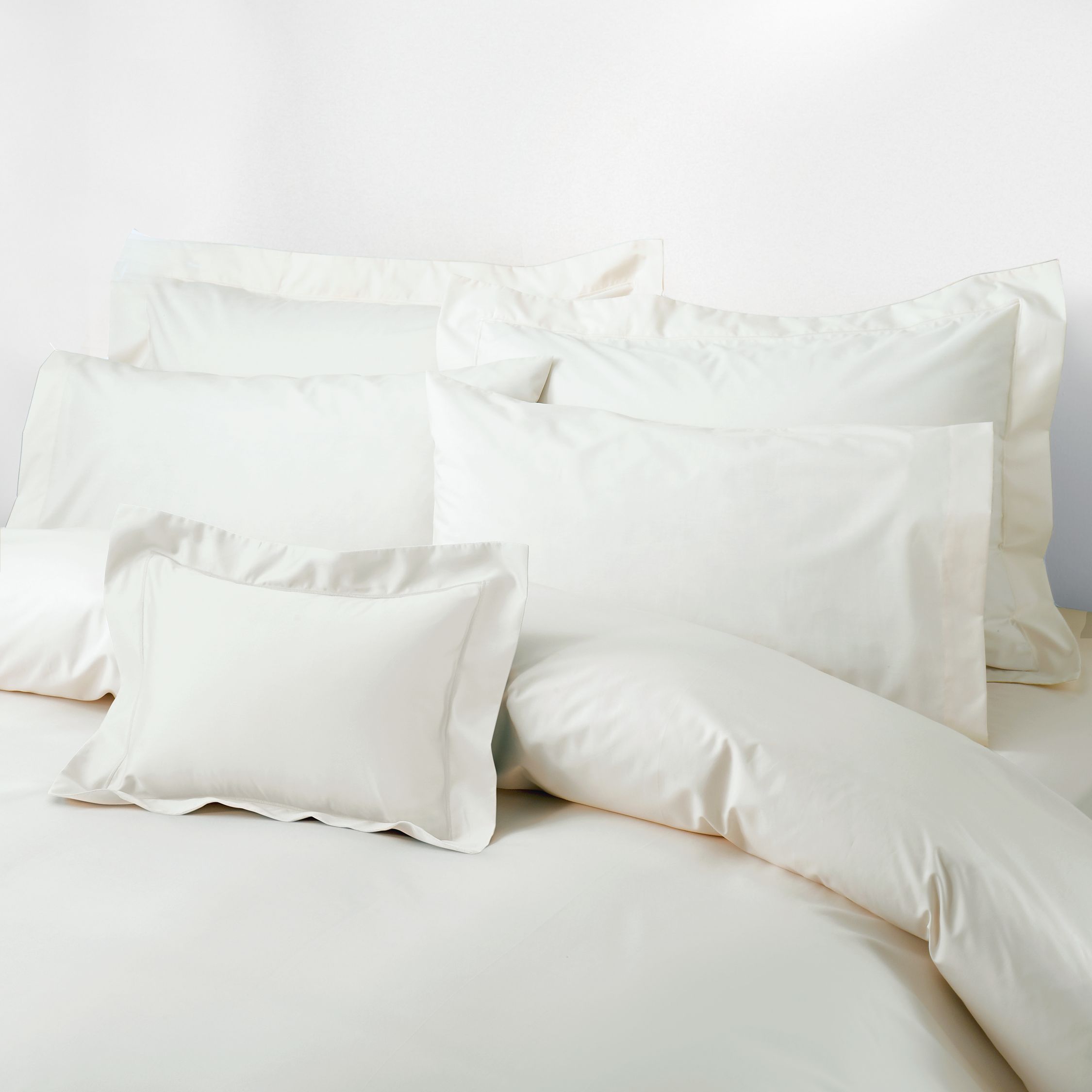 Egyptian Cotton Duvet Cover, Cream,