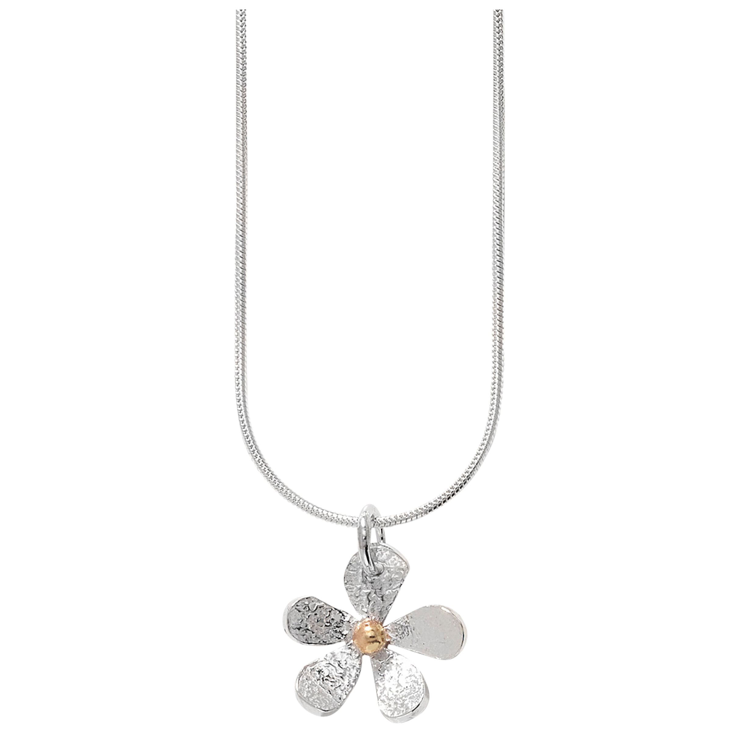 Linda Macdonald Daisy Necklace, Silver/Gold