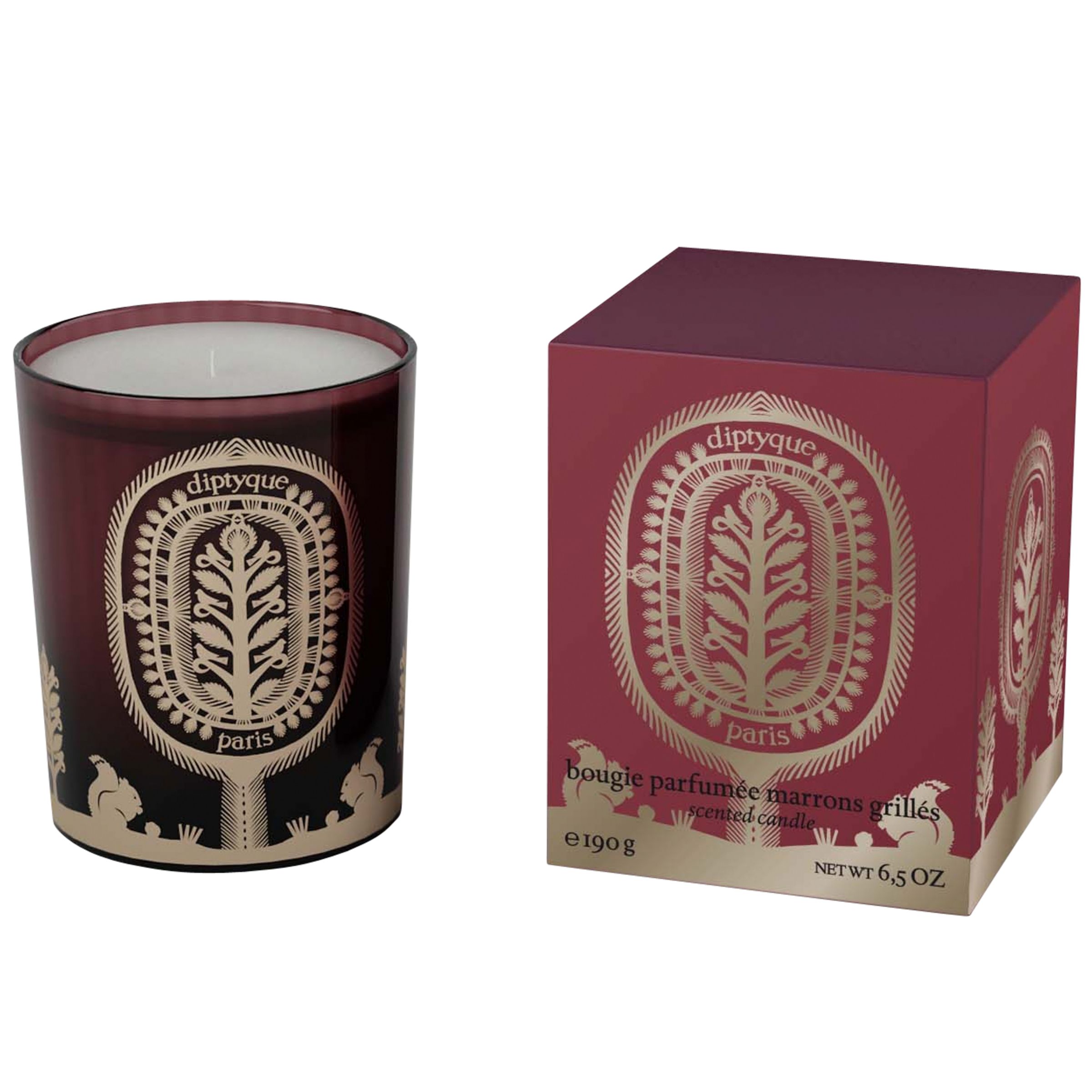 Diptyque Roasted Chestnut Scented Candle, 190g