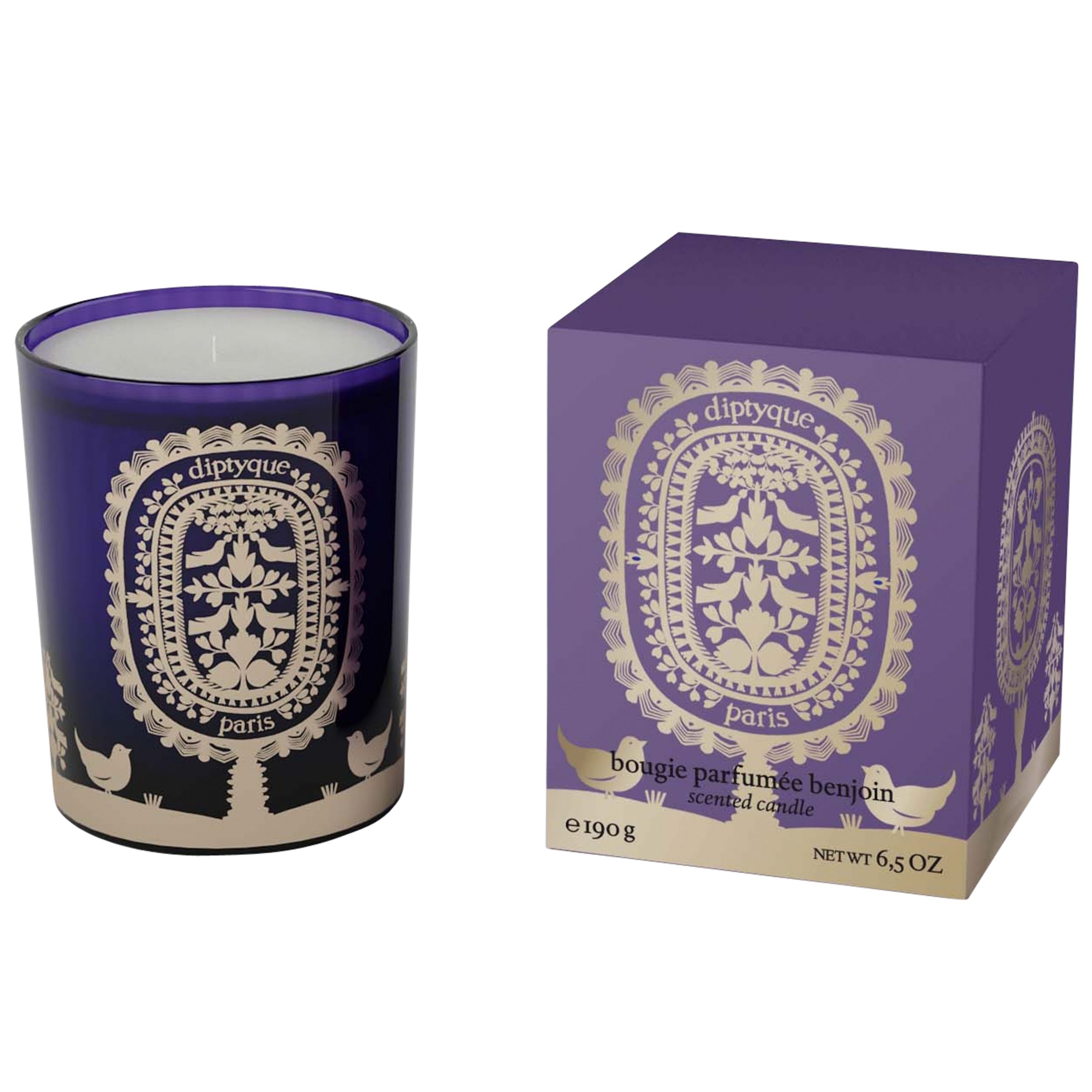 Diptyque Benzoin Scented Candle, 190g
