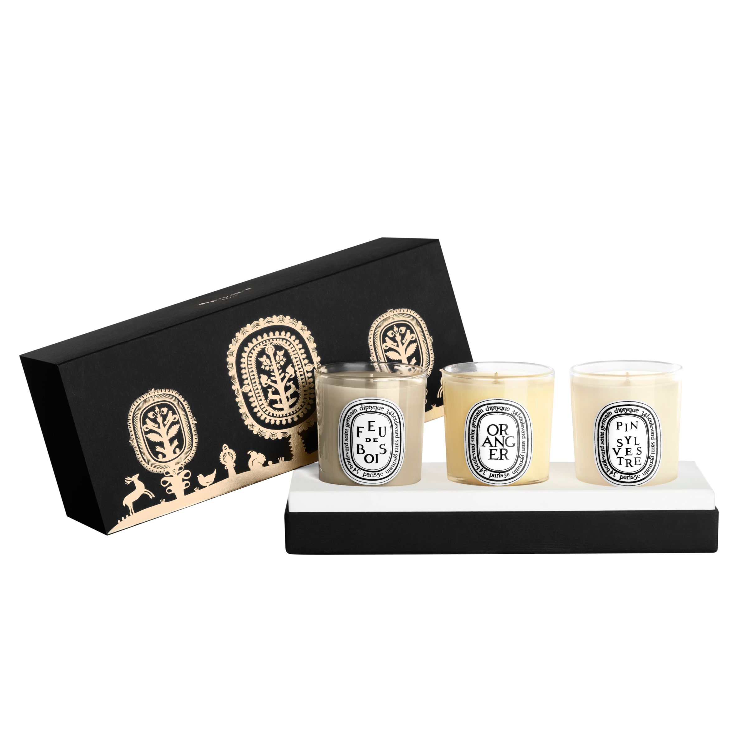 Diptyque Winter Collection Mini Candle Set, 3 x 70g