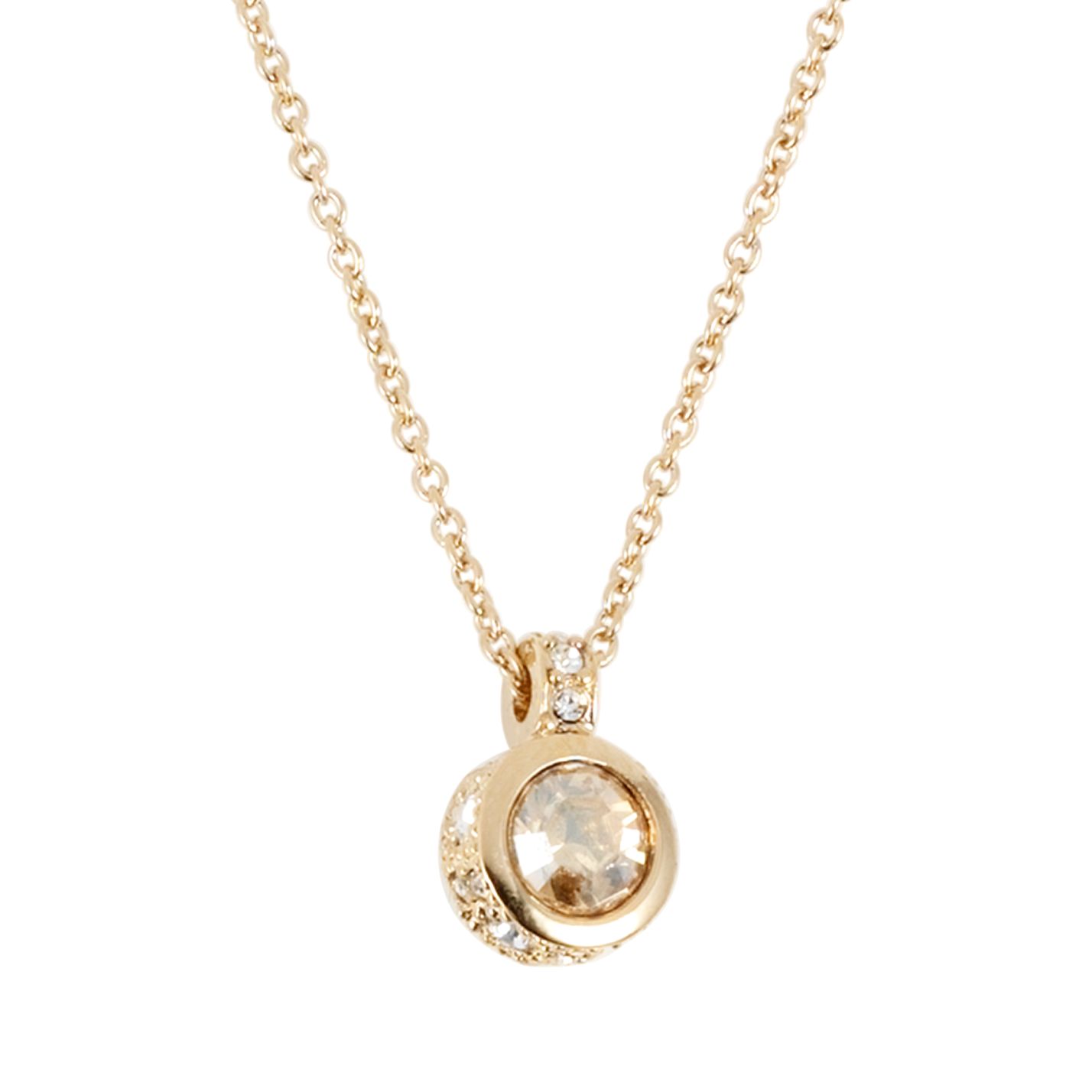 Cachet Brilliant Gold Pendant Necklace