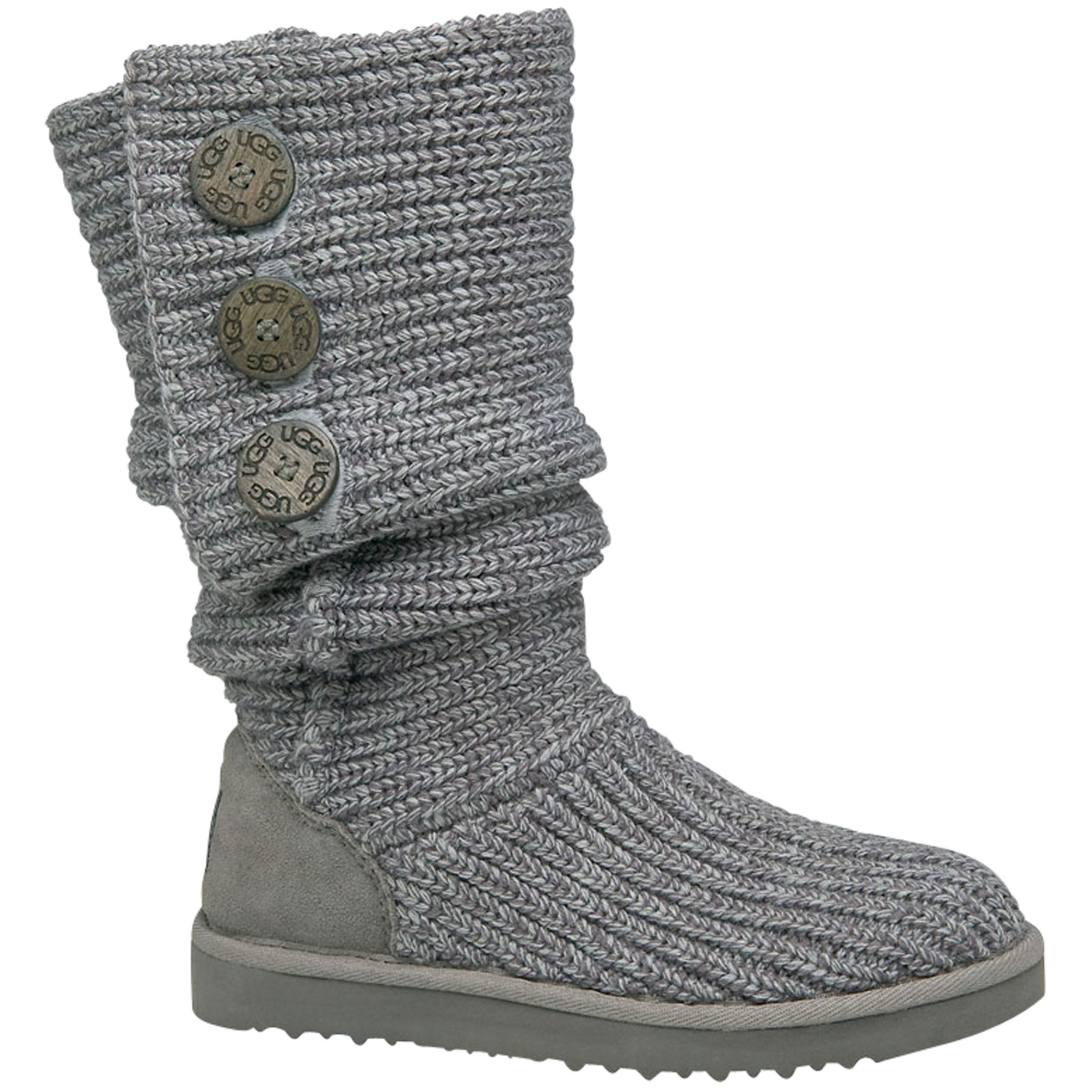 Ugg Classic Cardy Boots, Grey, 5