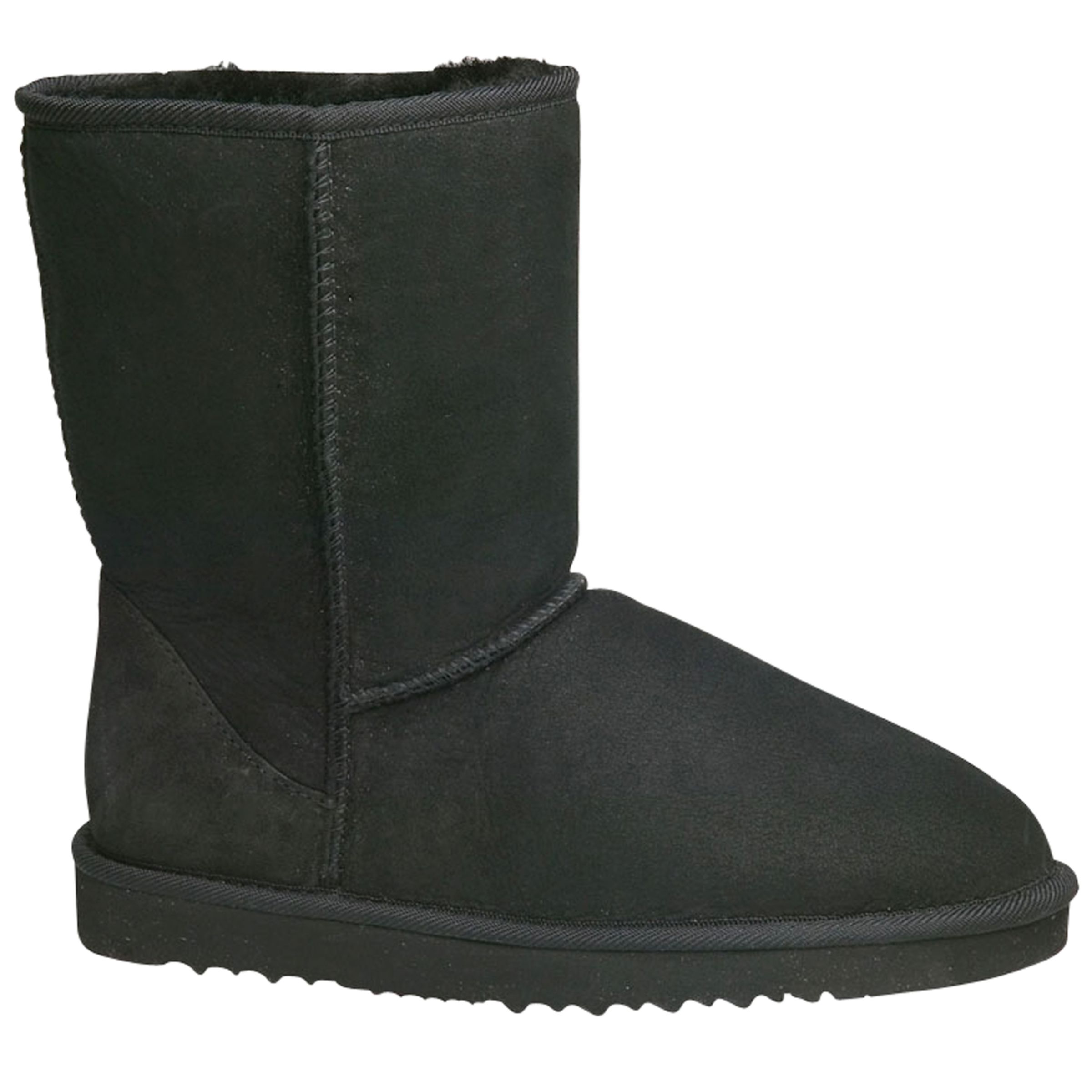 UGG Classic Short Boots, Black at John Lewis