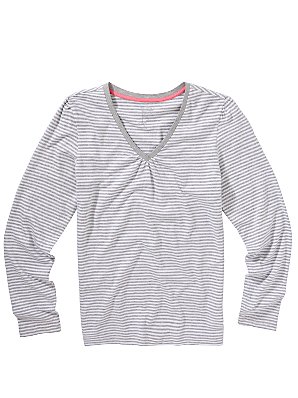 Upstyled T-Shirt, Grey/White, 18