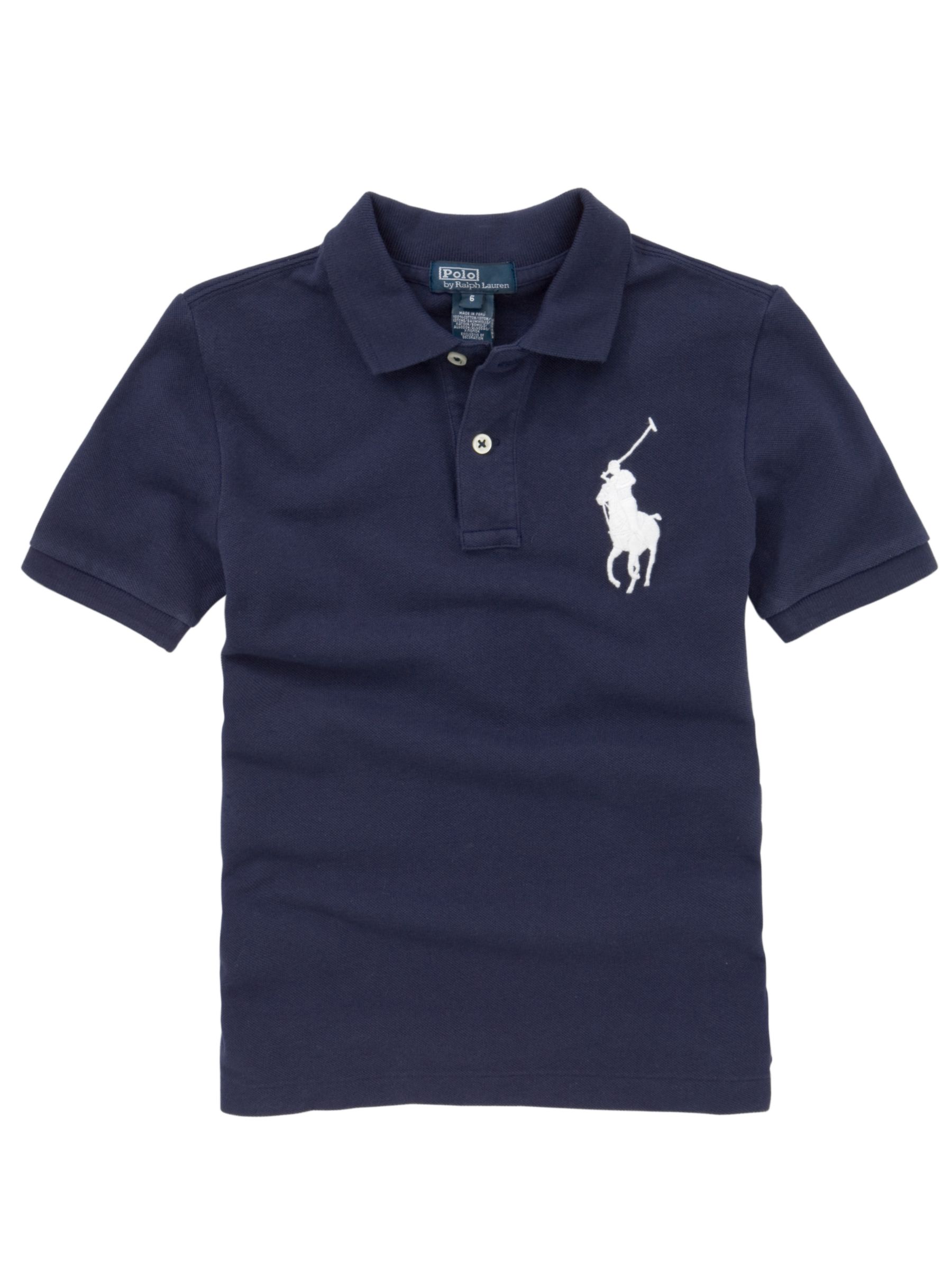 Polo Ralph Lauren Polo Shirt Navy Blue 5 years