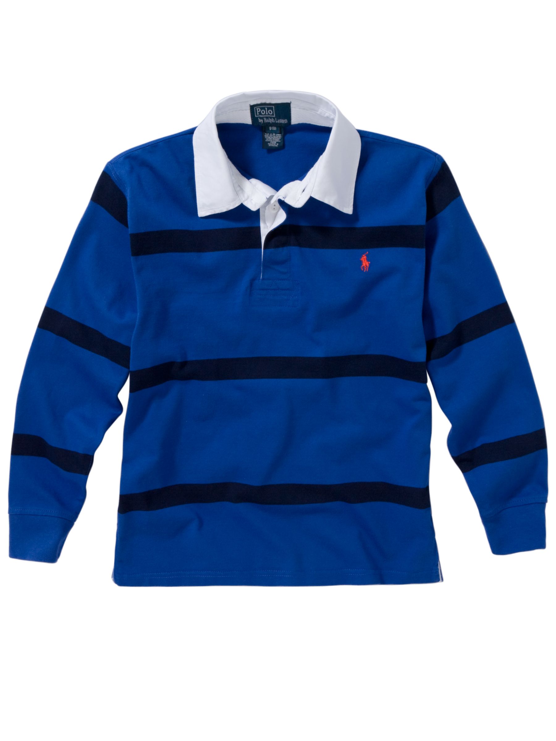 Rugby Shirt, Blue, 4 years