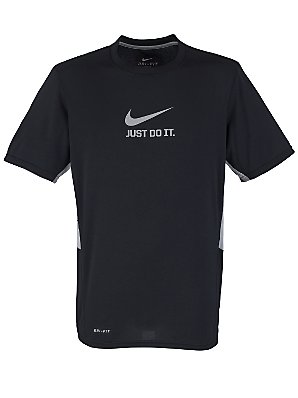 Dri-FIT Short Sleeve T-Shirt, Black, S