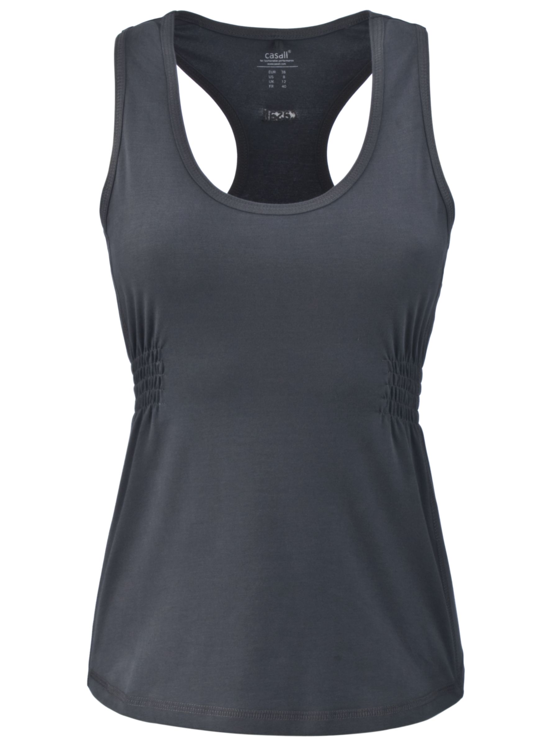 Casall Cozy Organic Tank Top Grey 12