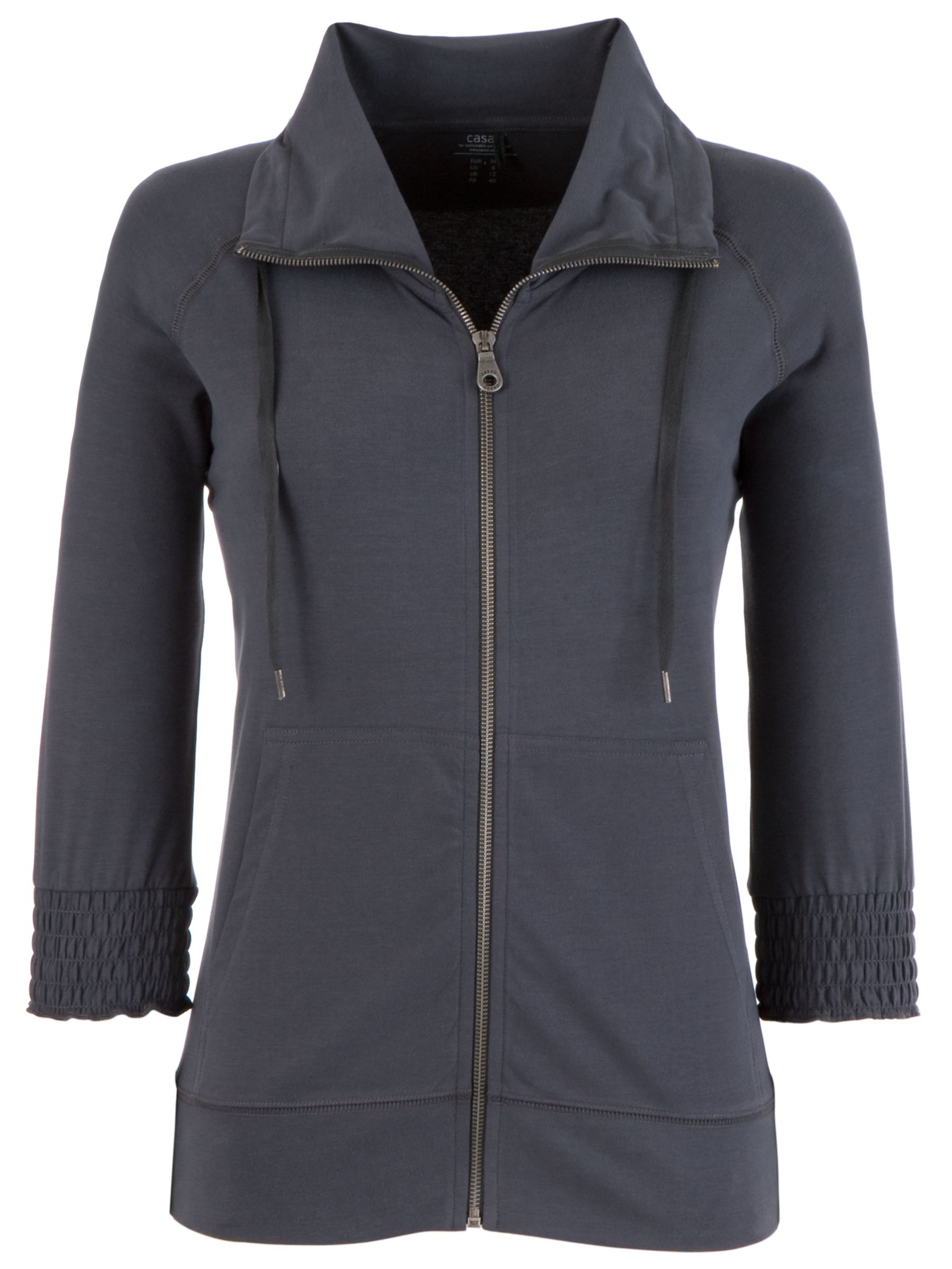 Casall Cozy Organic Jacket Grey 12