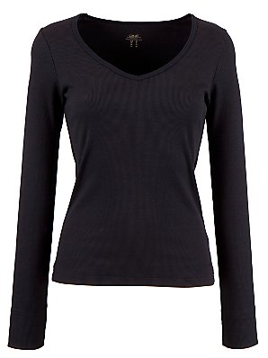 Casall Long Sleeve T-Shirt, Black, 14