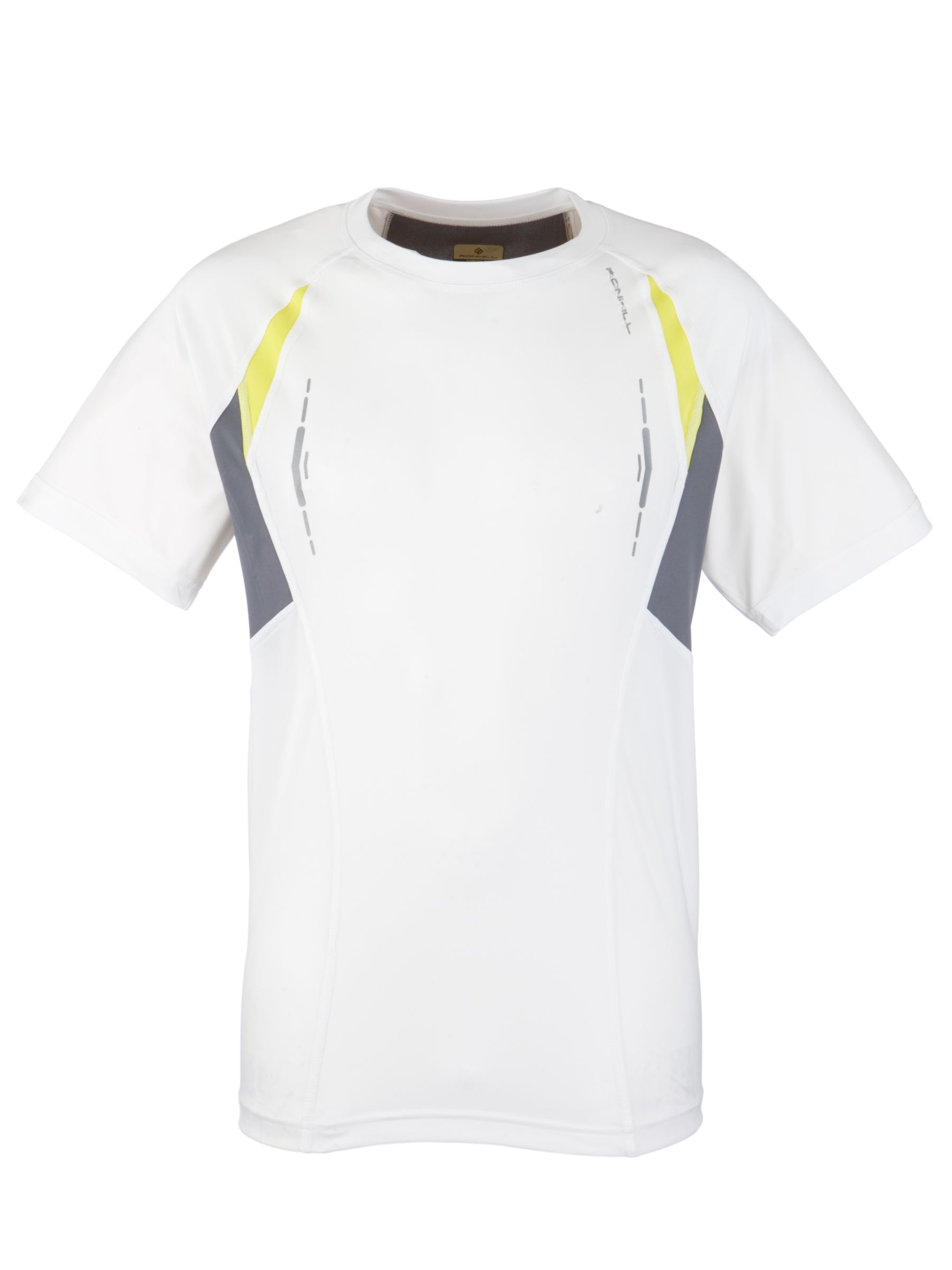 Ronhill Advance Sleeve Crew Neck T-Shirt, White