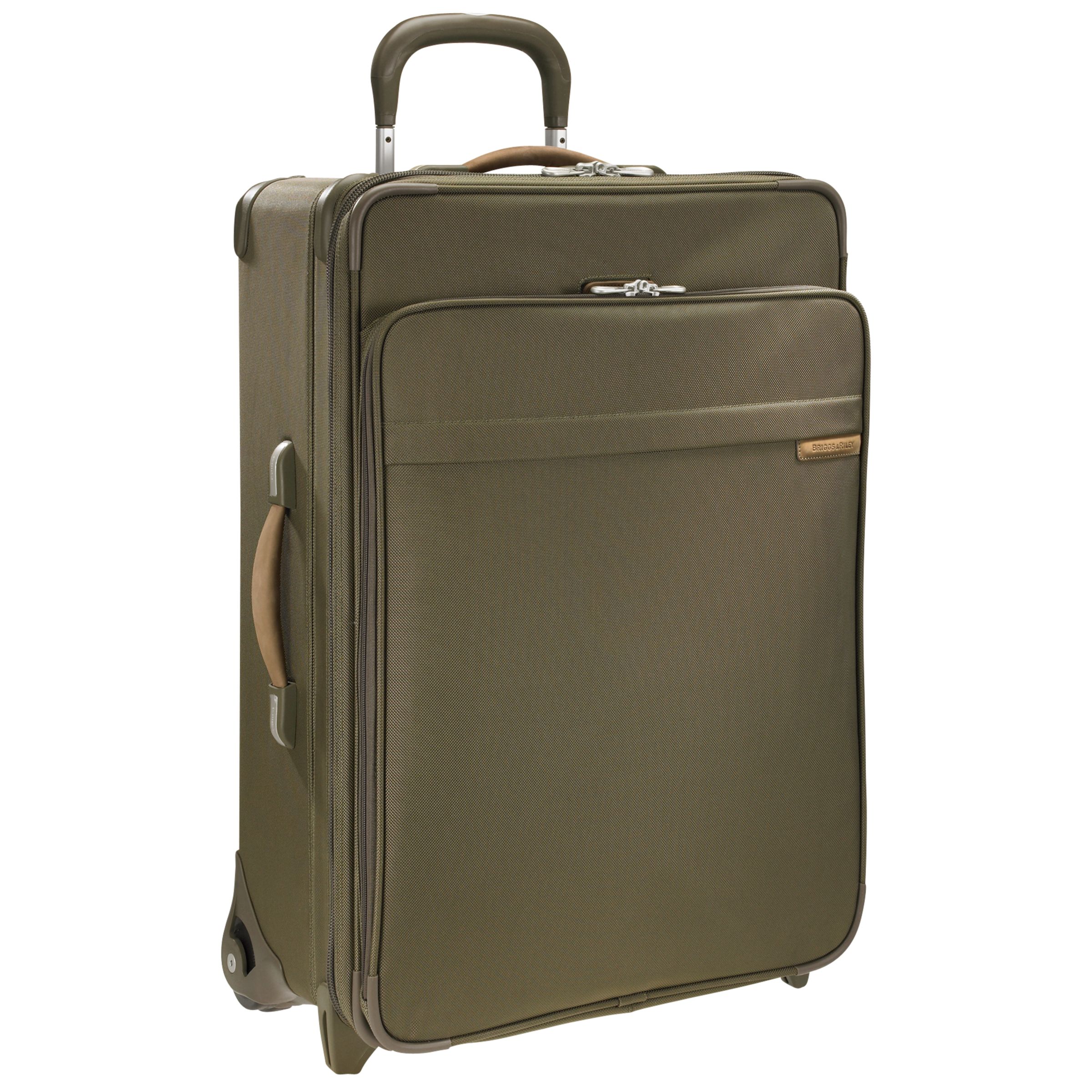 Briggs & Riley Expandable Trolley Cases, Olive at John Lewis