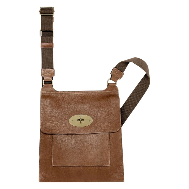 Mulberry Antony Messenger Across Body Bag, Oak at John Lewis