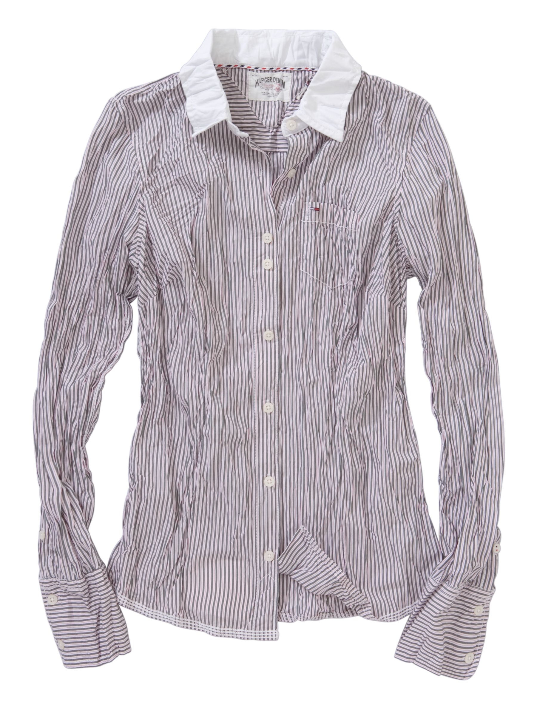 Hilfiger Denim Felicity Stripe Cotton Blouse,